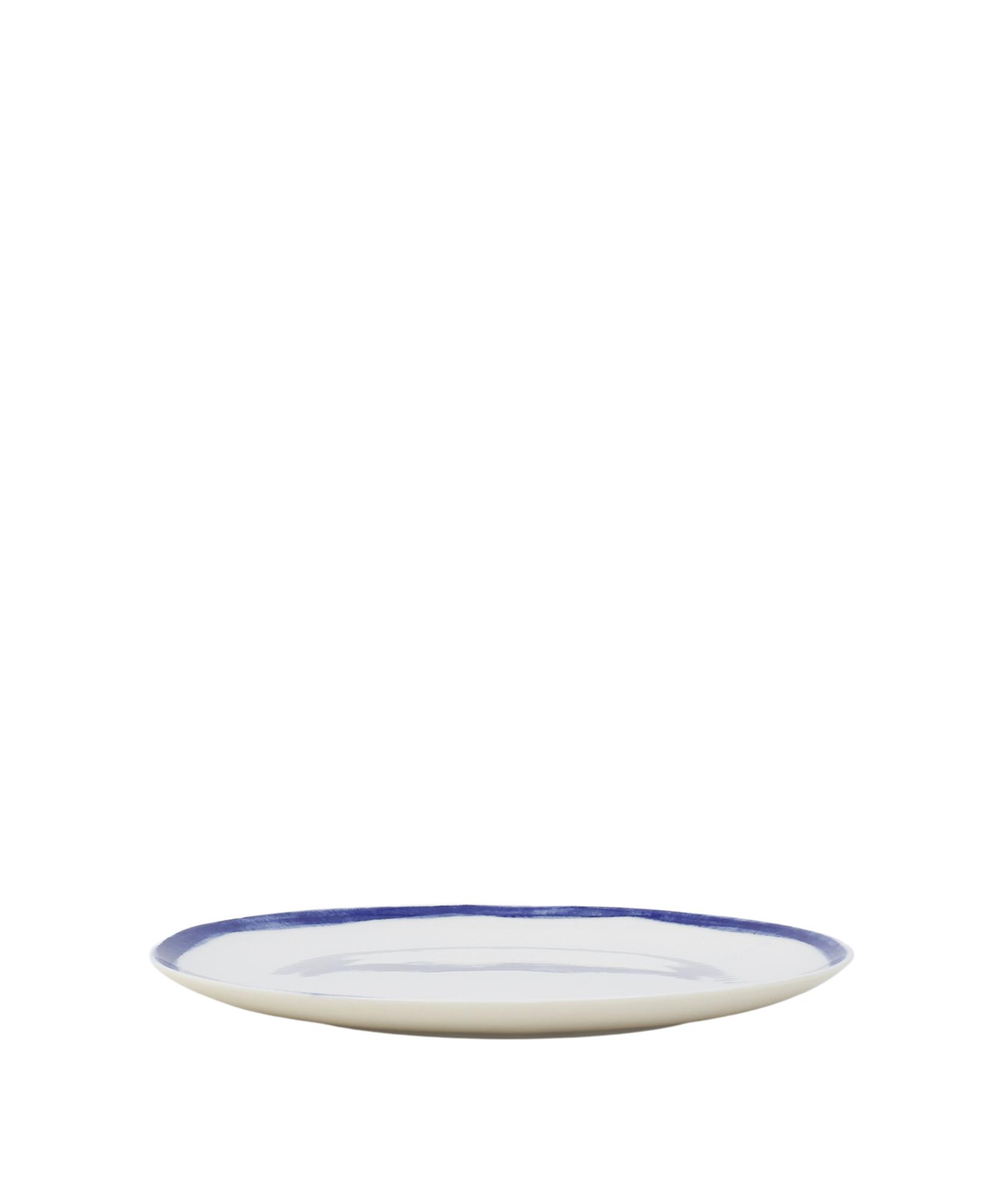 YARGICI Amorf Desenli Porselen Yemek Tabağı(27 Cm)