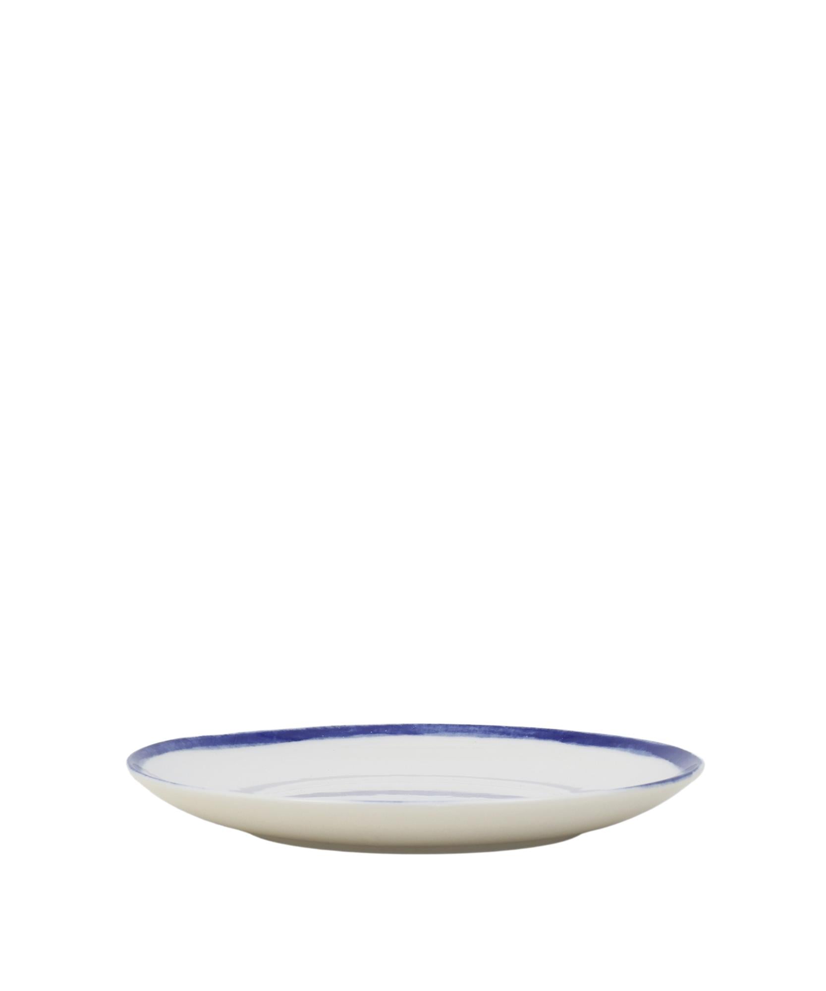 YARGICI Amorf Desenli Porselen Pasta Tabağı(21 Cm)