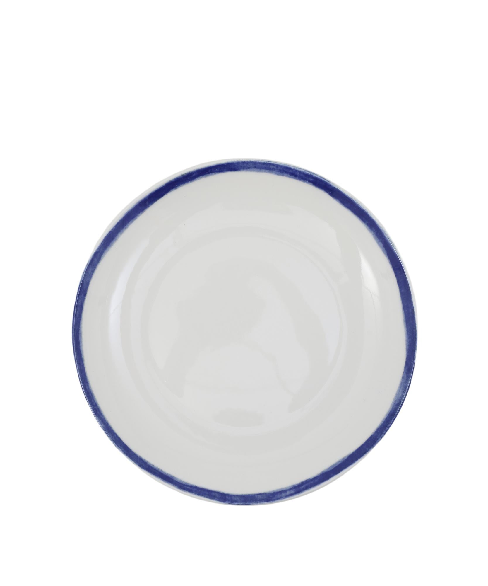 YARGICI Amorf Desenli Porselen Pasta Tabağı(21 Cm)
