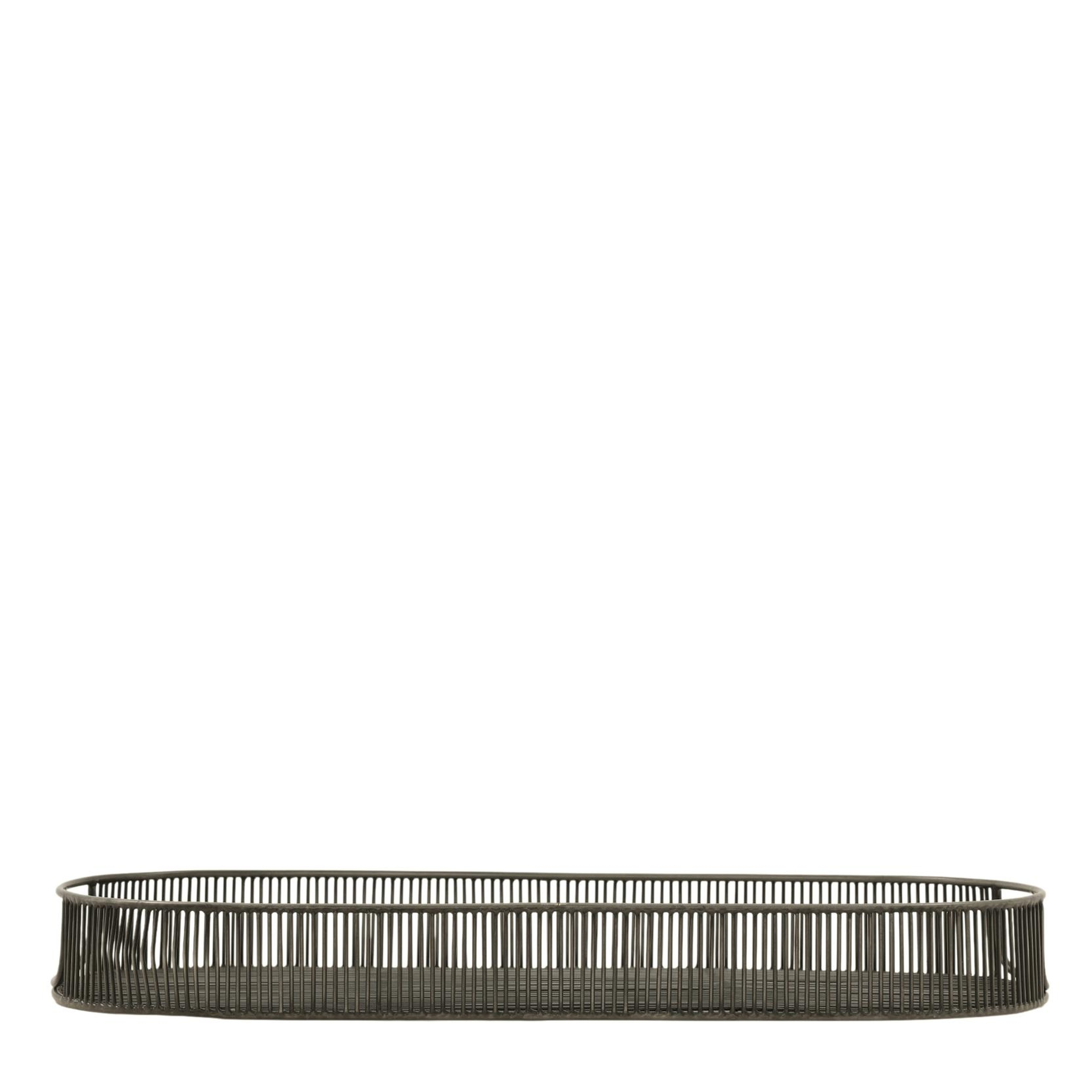 YARGICI Metal Oval Tepsi(46x20x5 Cm)