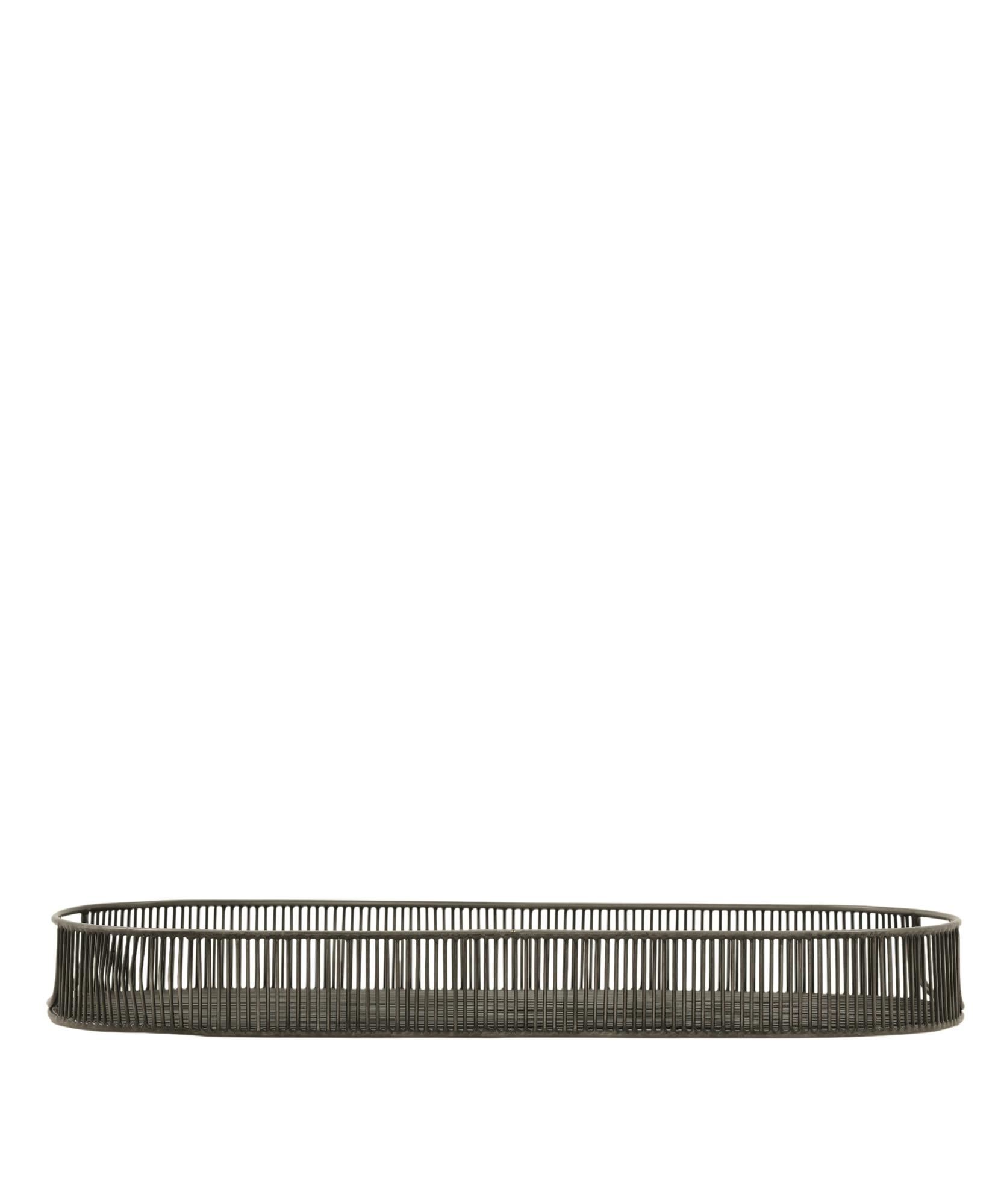 YARGICI Metal Oval Tepsi(46x20x5 Cm)