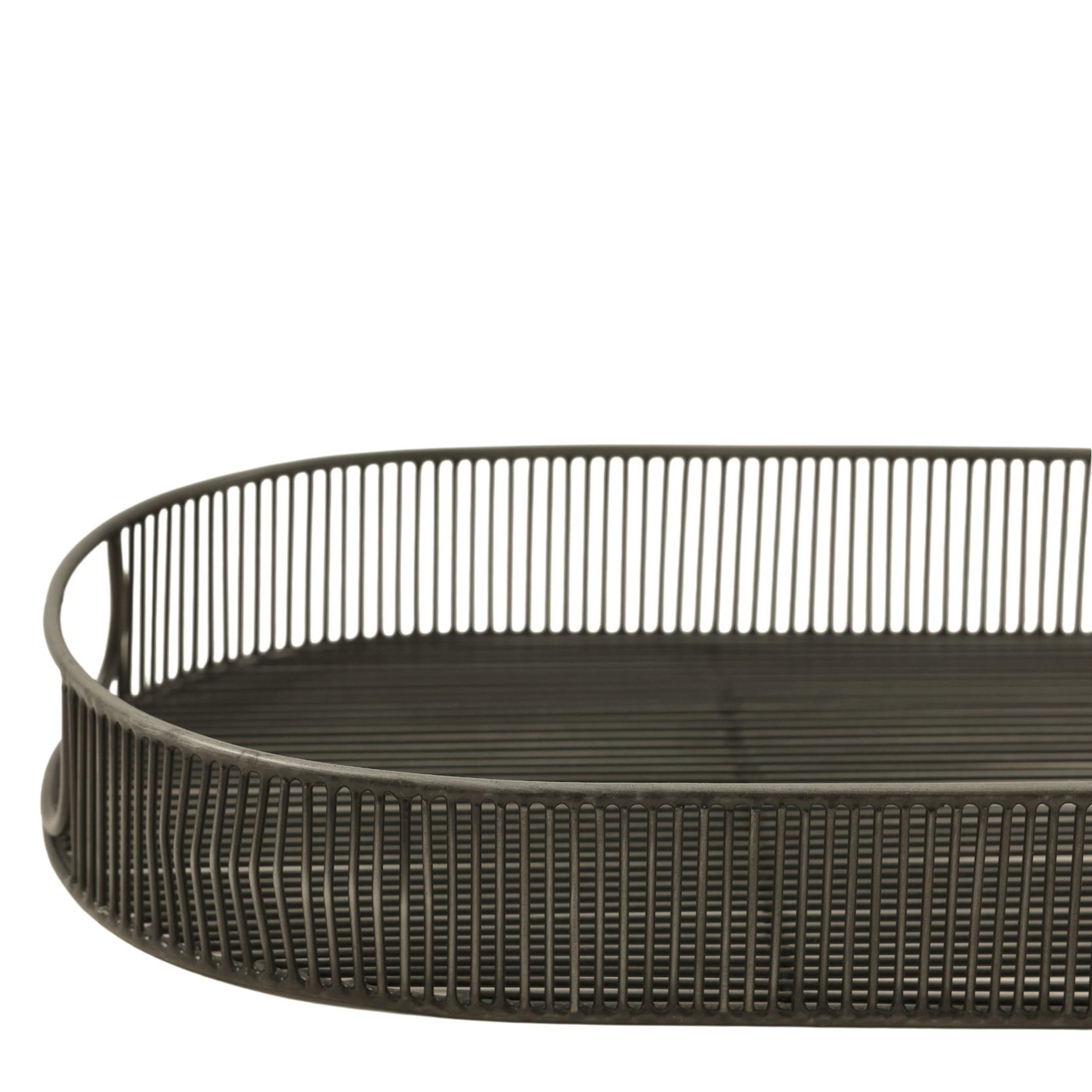 YARGICI Metal Oval Tepsi(46x20x5 Cm)