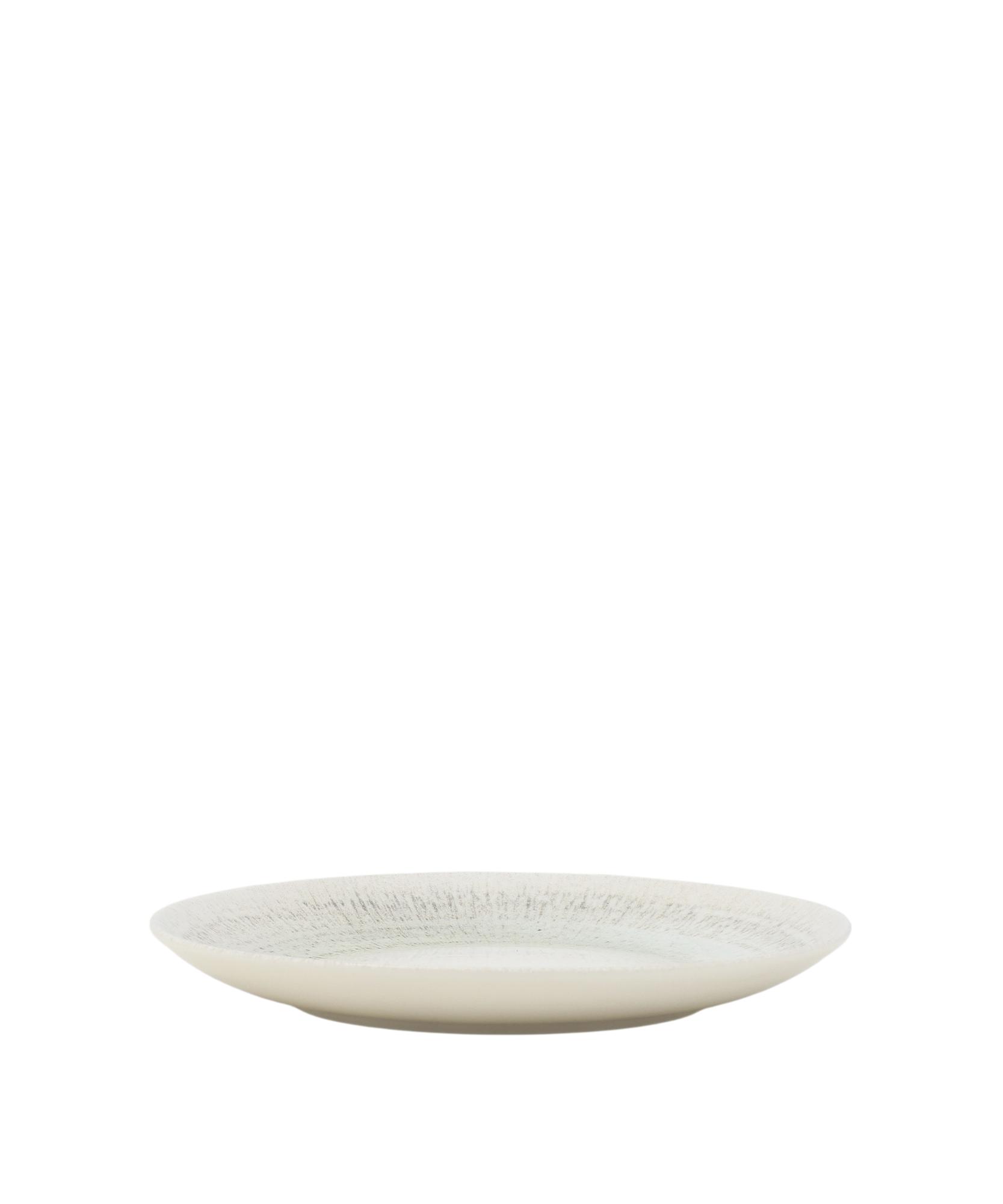 YARGICI Soyut Desenli Porselen Pasta Tabağı(21 Cm)