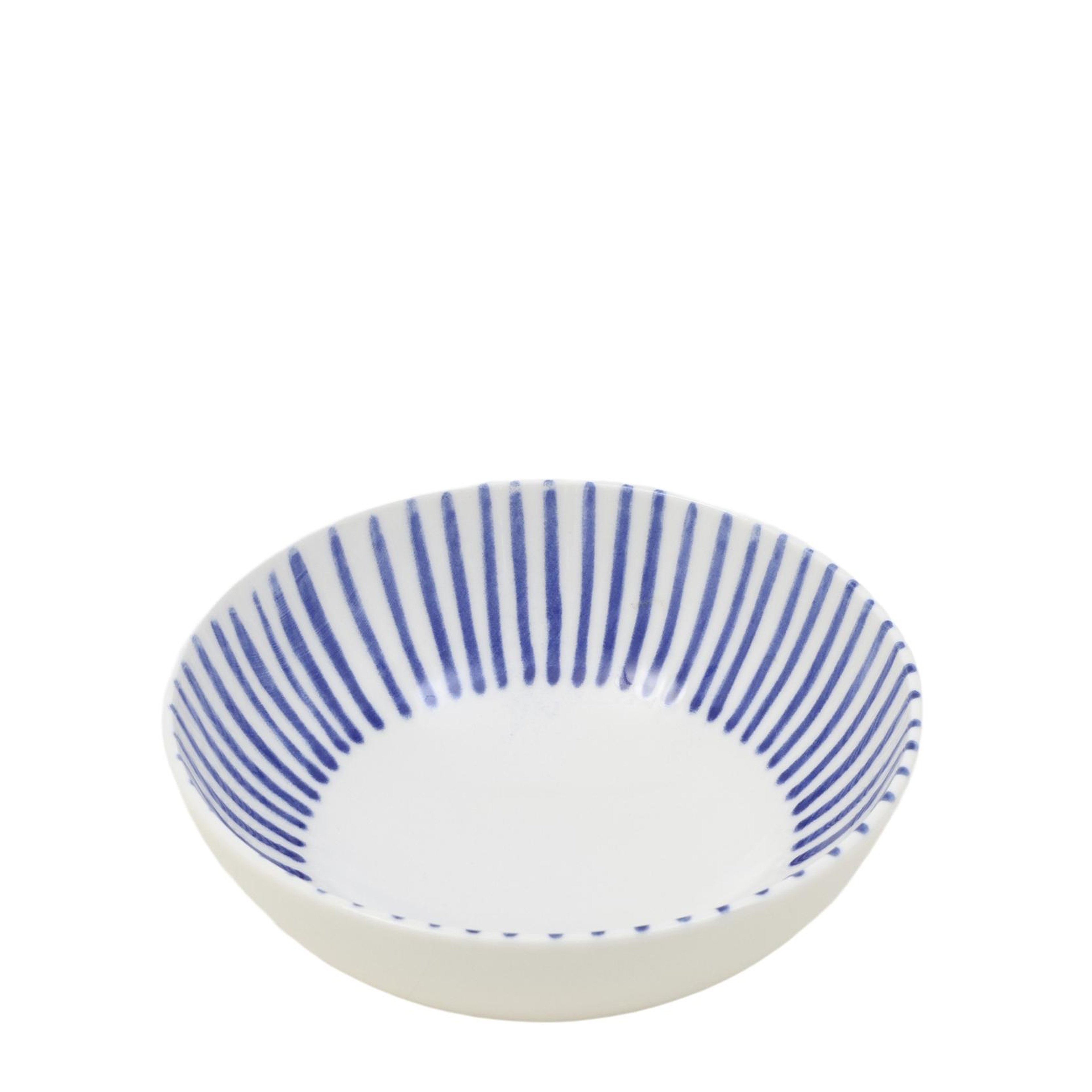 YARGICI Çizgi Desenli Porselen Kase(15 Cm)