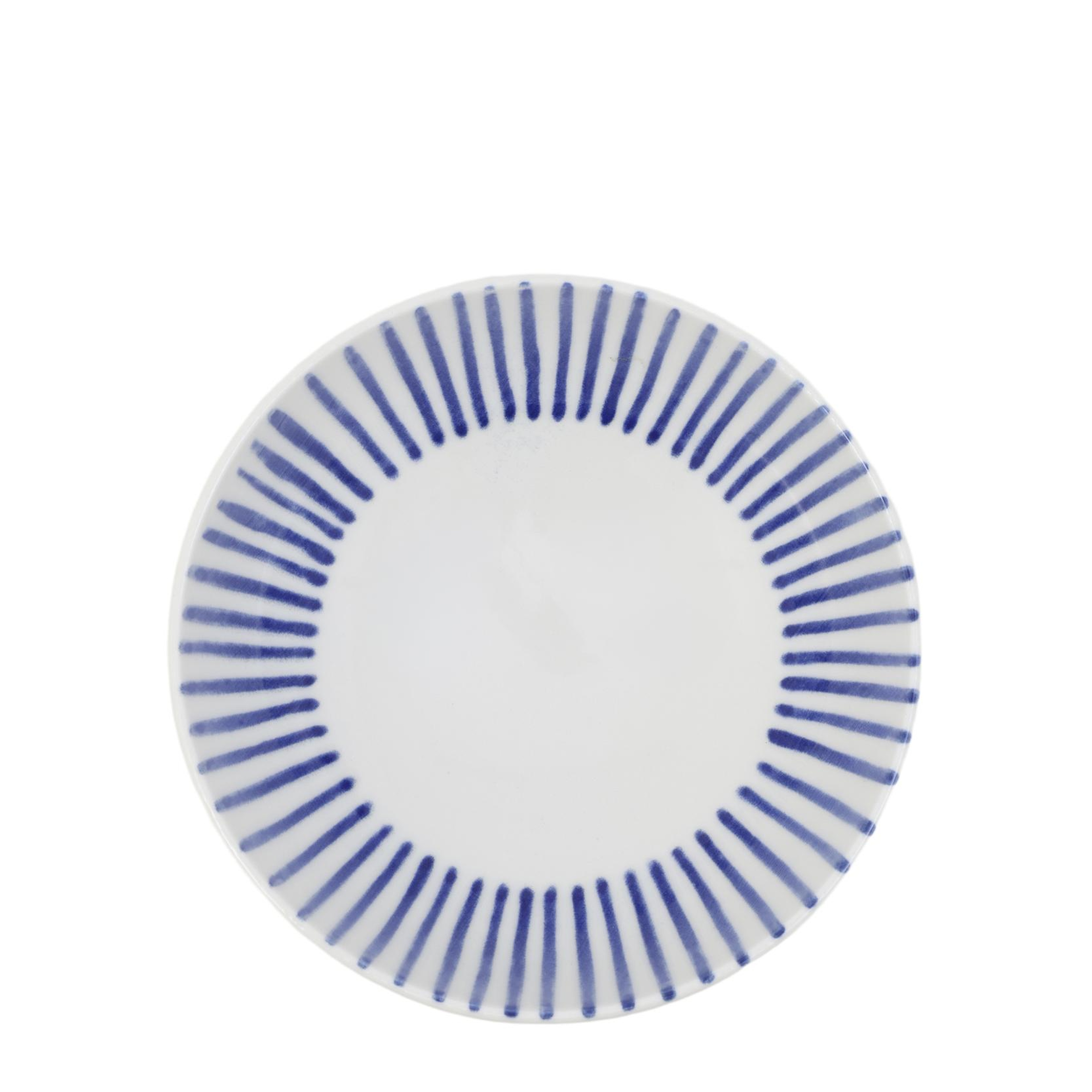 YARGICI Çizgi Desenli Porselen Kase(15 Cm)