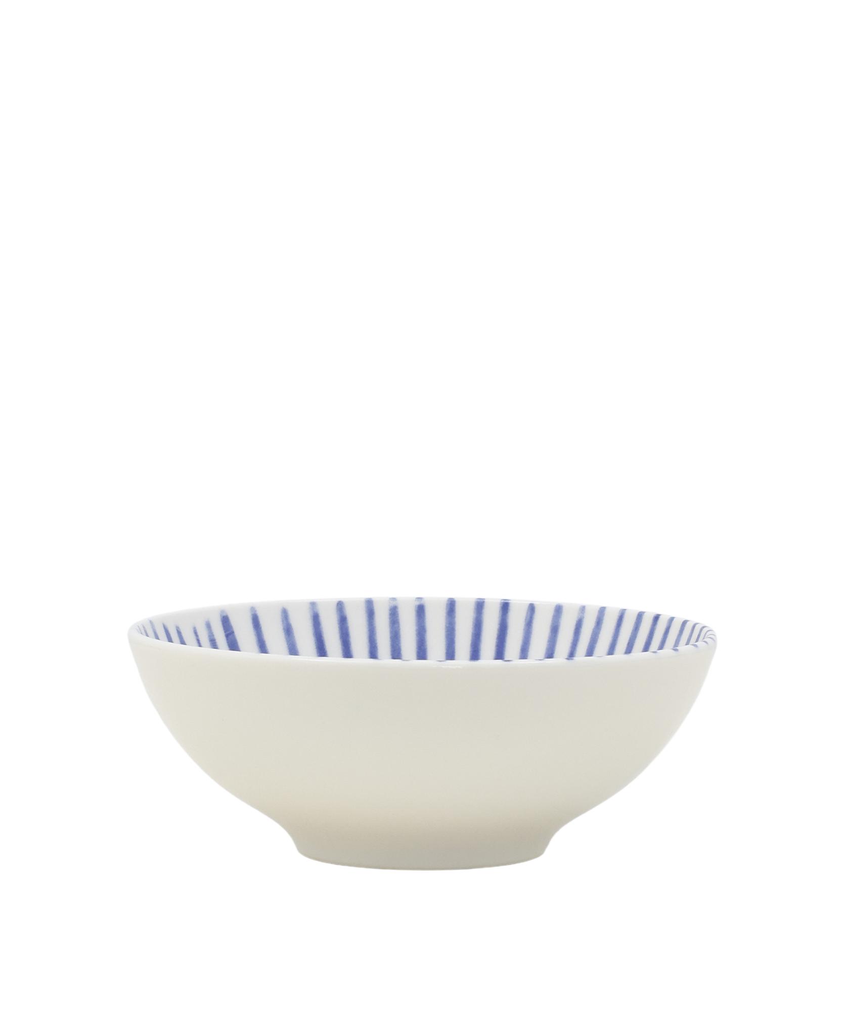 YARGICI Çizgi Desenli Porselen Kase(15 Cm)