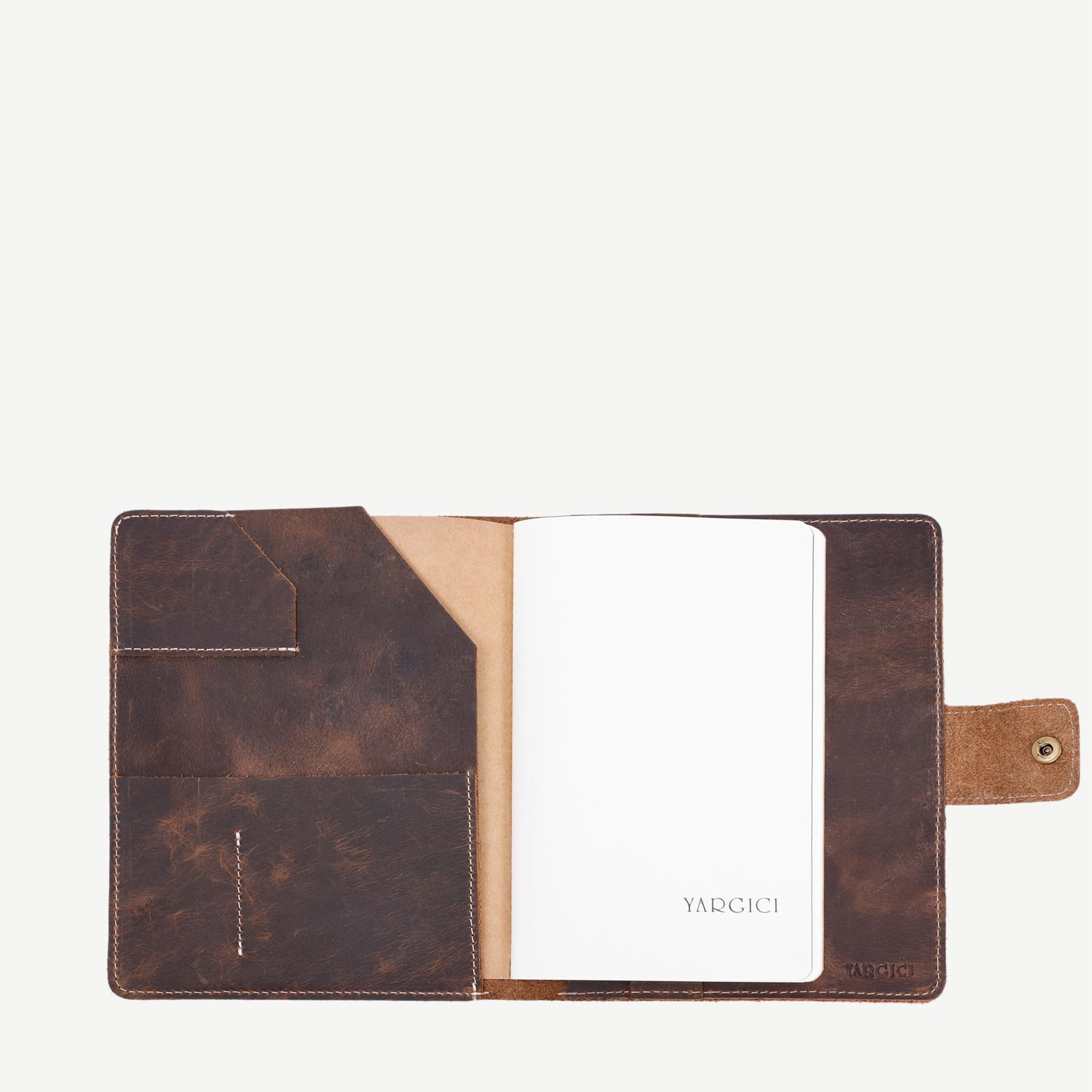 YARGICI Kraf Defter Deri Defterlik