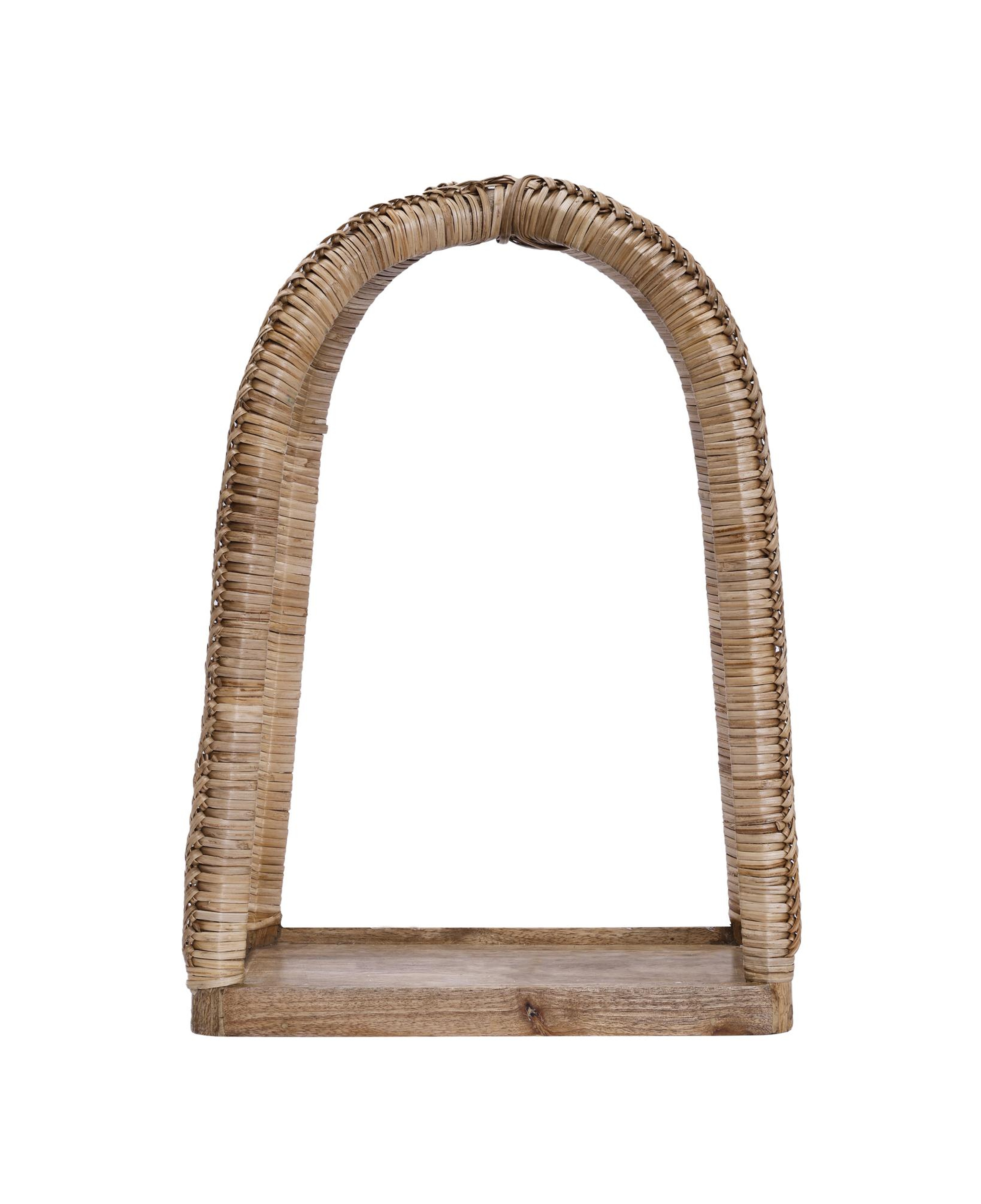 YARGICI Rattan Mango Ağacı Fener(18x18x46 Cm)