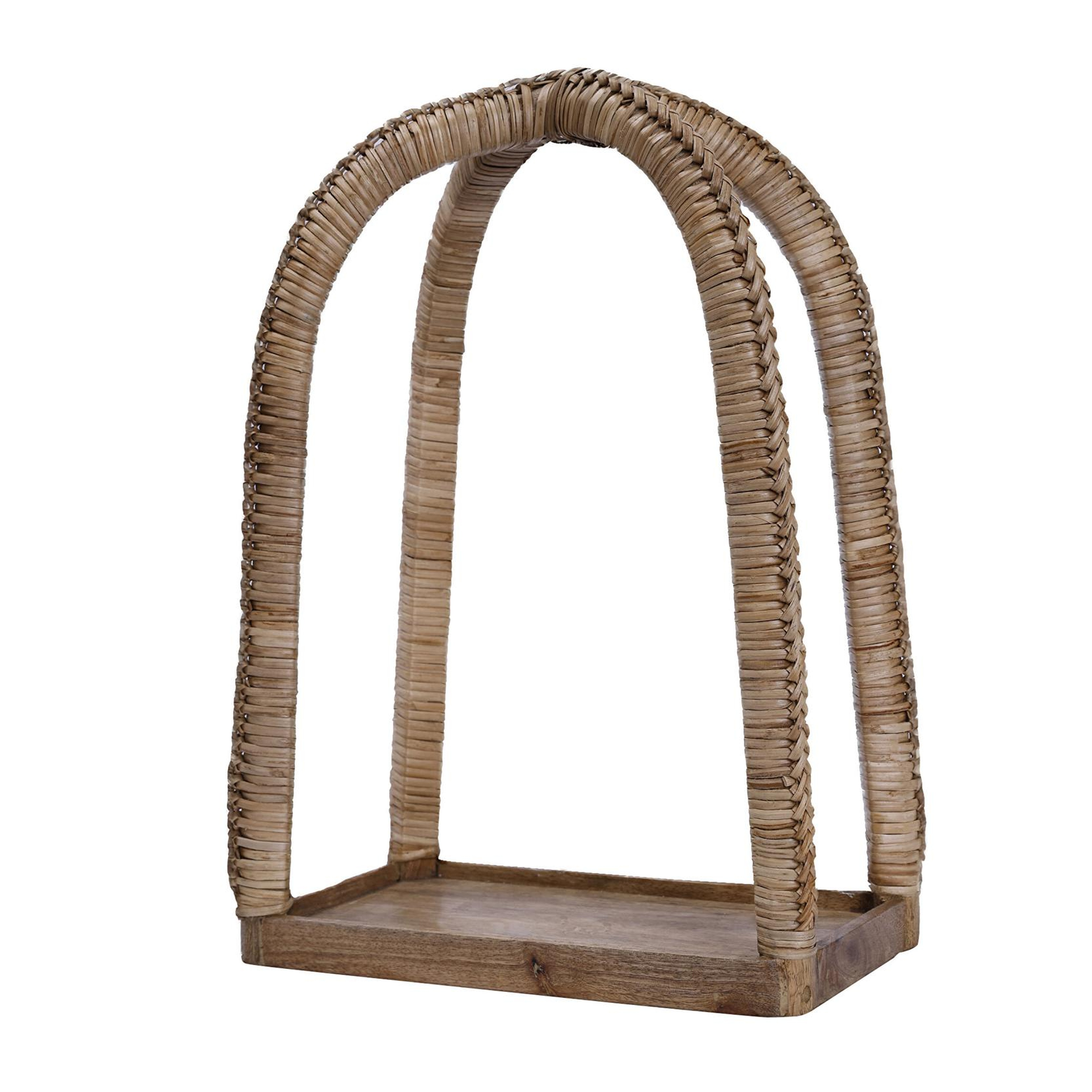 YARGICI Rattan Mango Ağacı Fener(18x34x46 Cm)