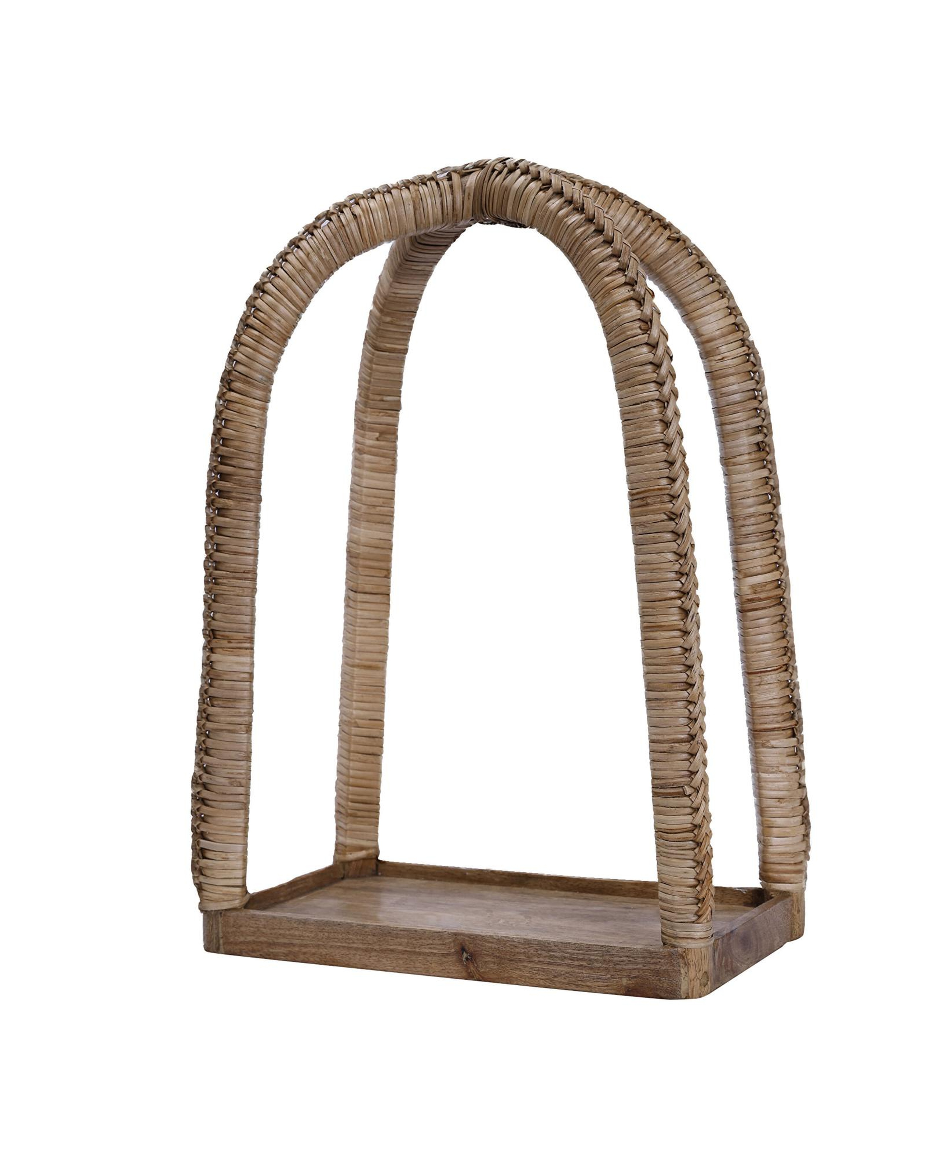 YARGICI Rattan Mango Ağacı Fener(18x34x46 Cm)