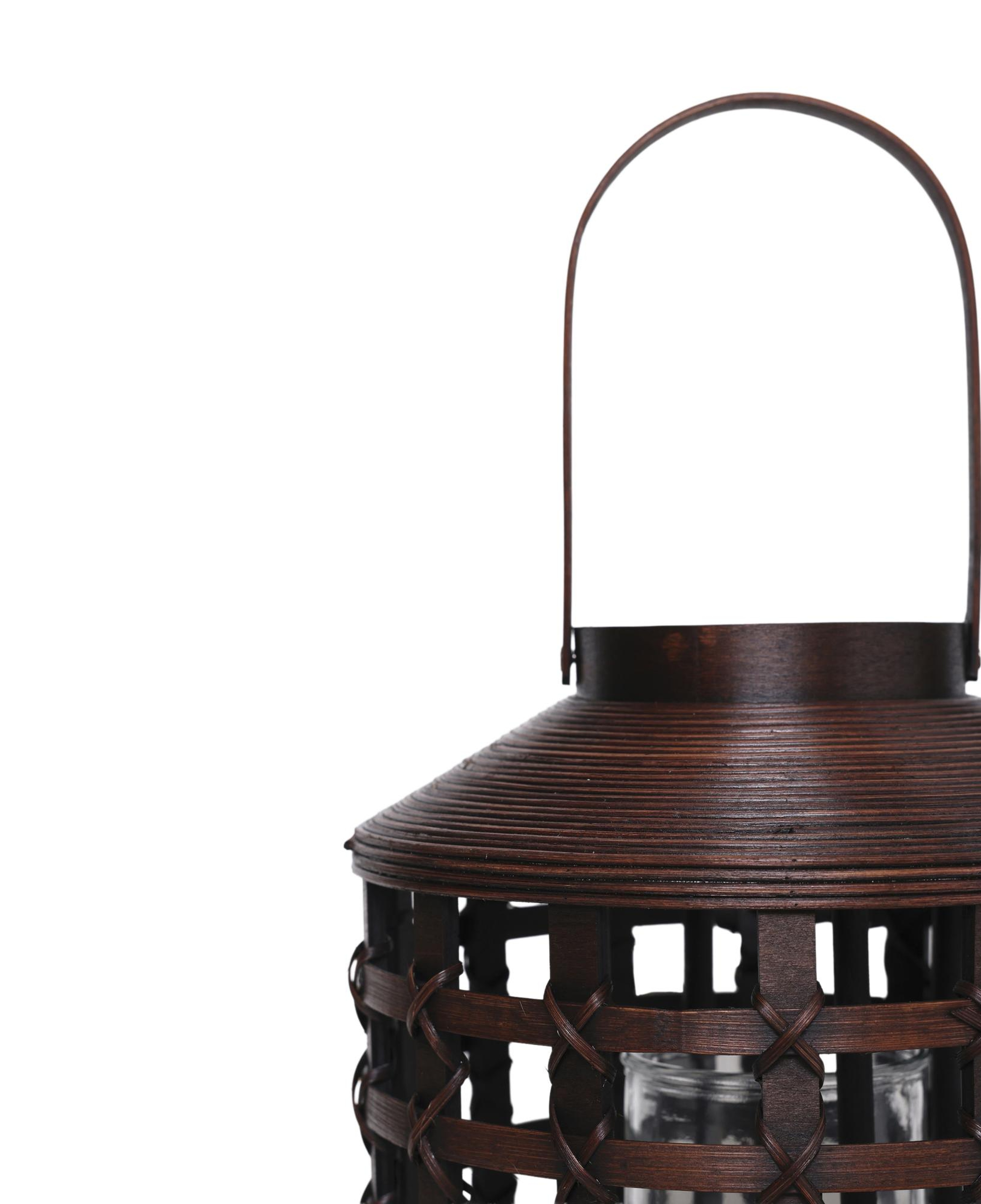 YARGICI Bambu Cam Fener(31x40 Cm)