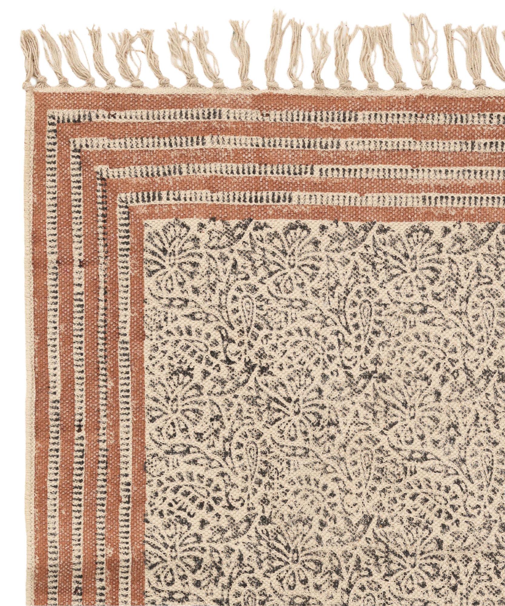 YARGICI Çiçek Desenli Dikdörtgen Kilim(120x180 Cm)