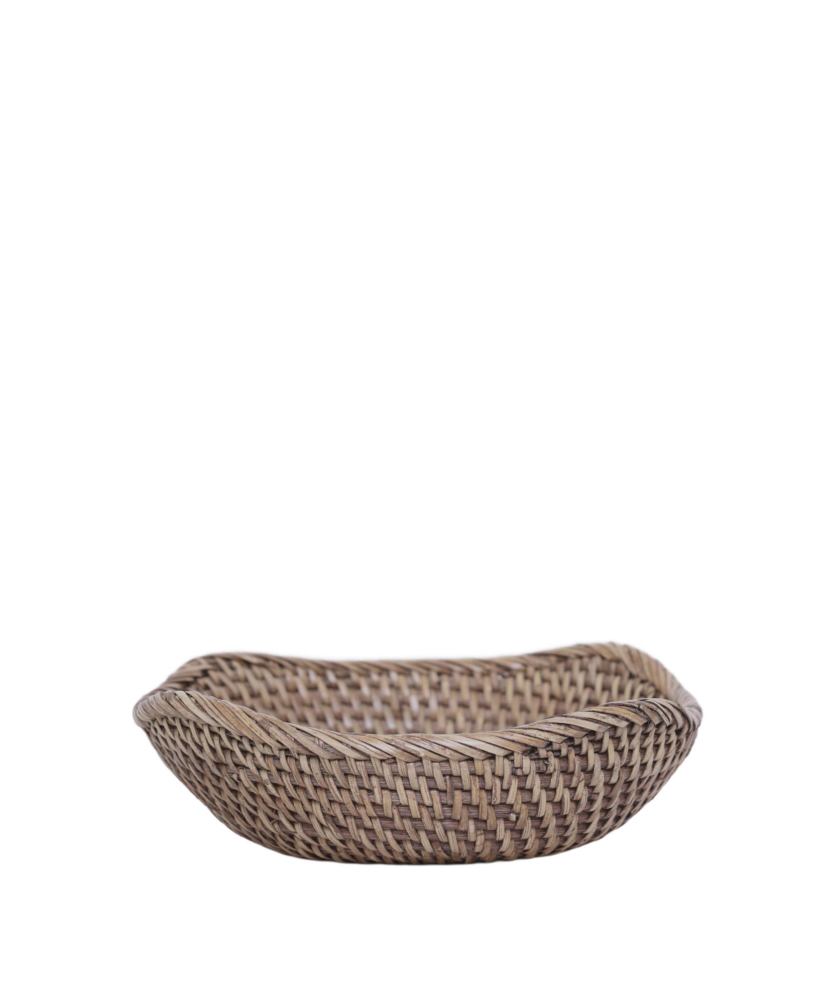 YARGICI Rattan Yuvarlak Sepet(18x6 Cm)