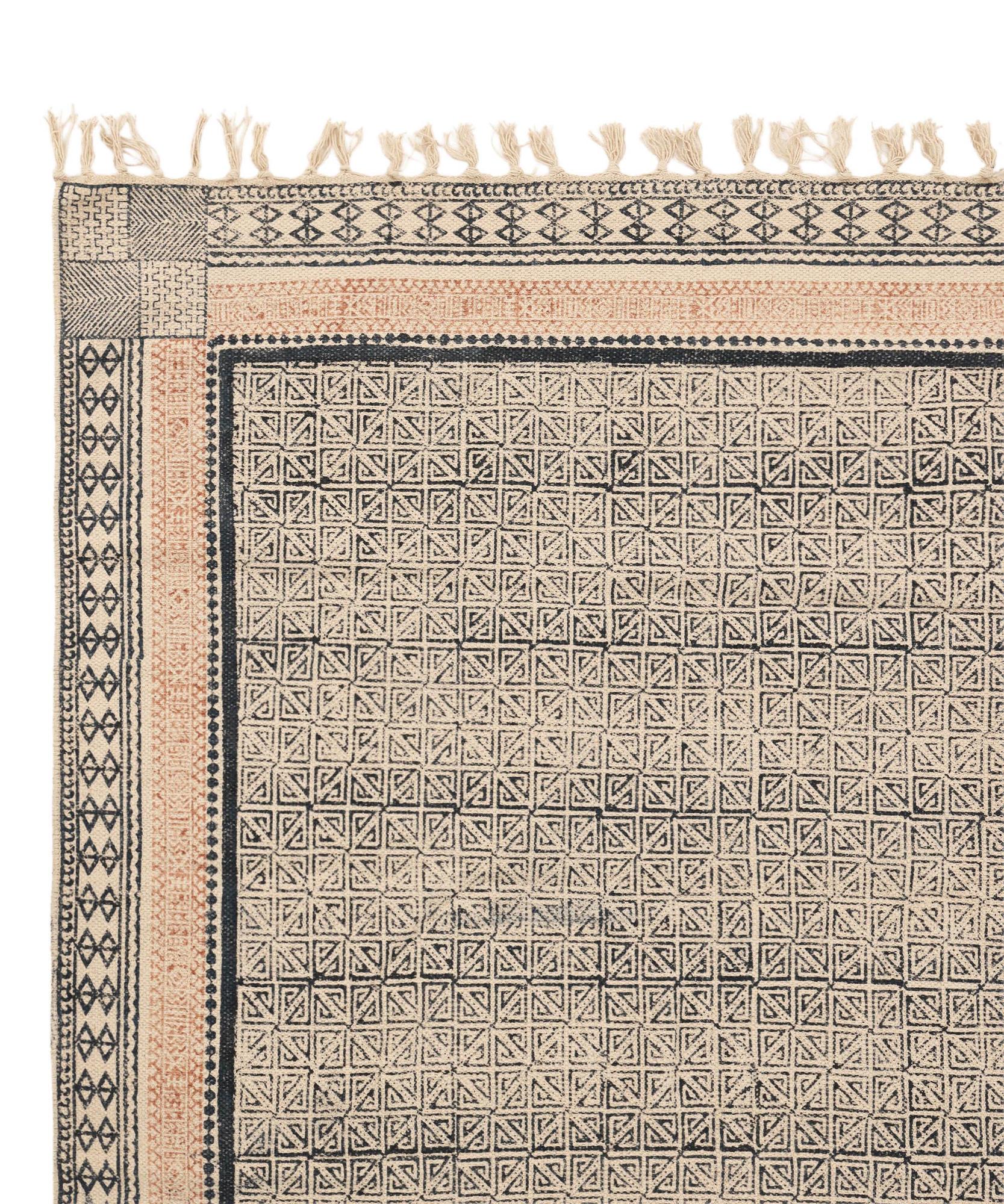 YARGICI Geometrik Desenli Dikdörtgen Kilim(120x180 Cm)