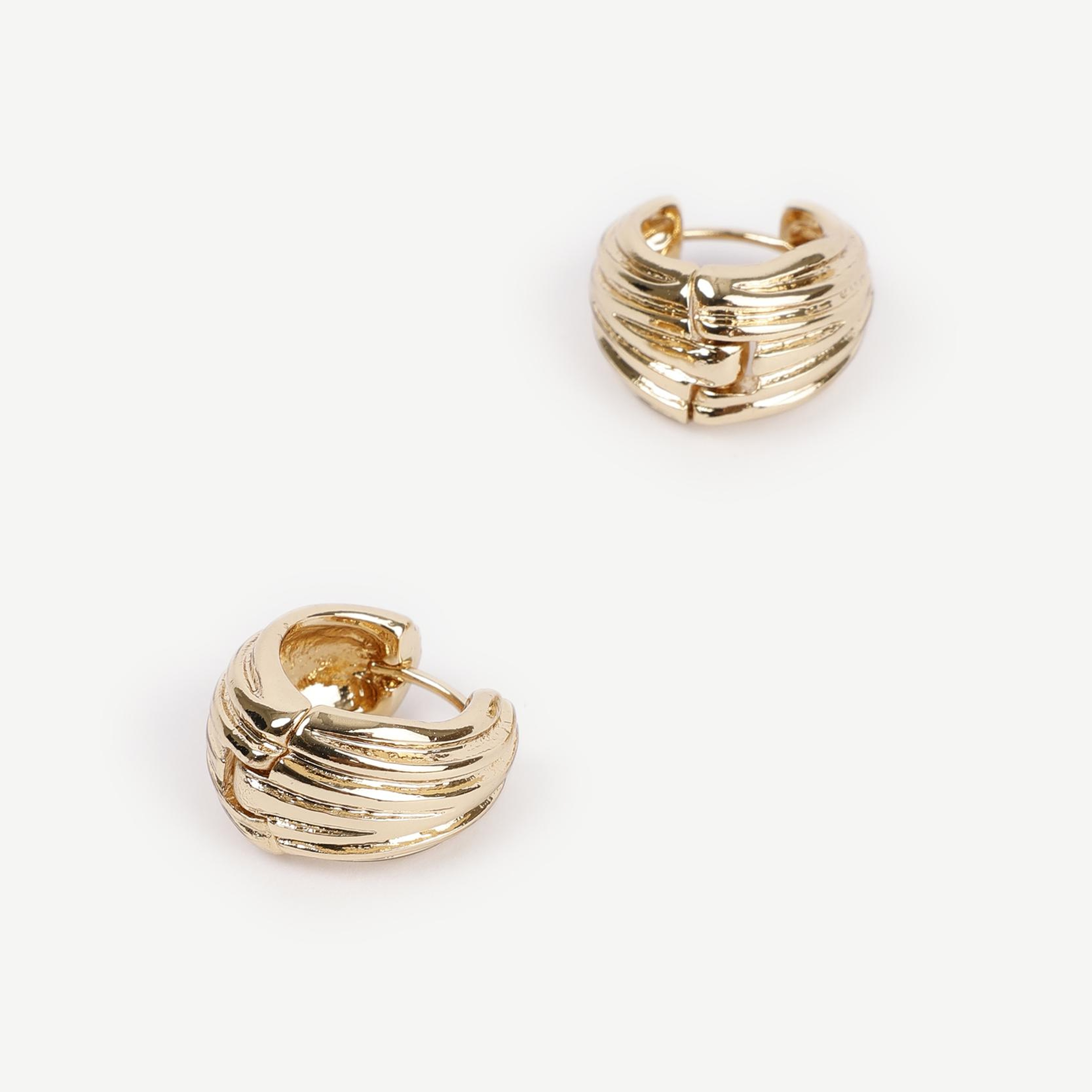 YARGICI Halka Gold Küpe