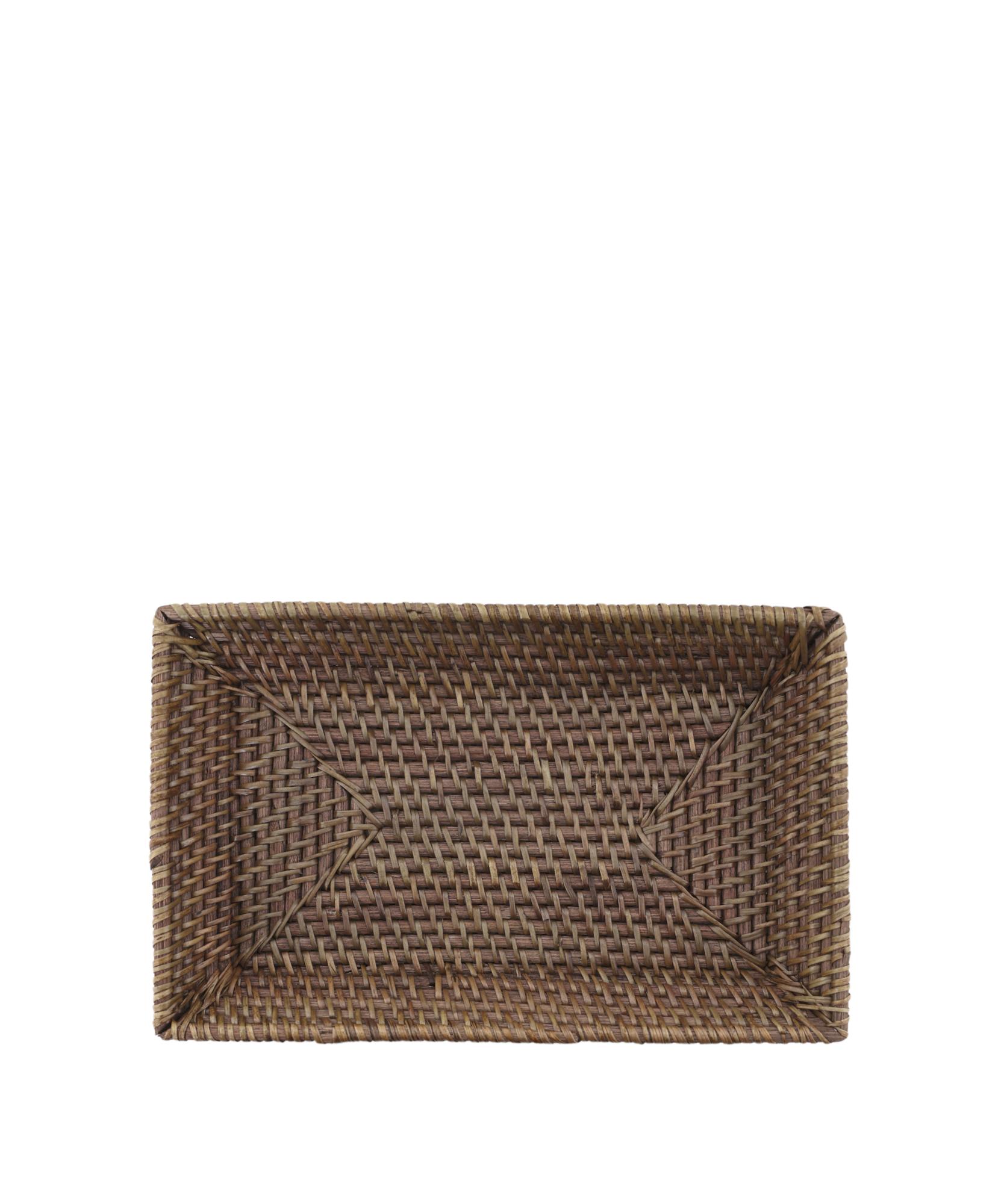 YARGICI Rattan Dikdörtgen Kase(16x26x4 Cm)