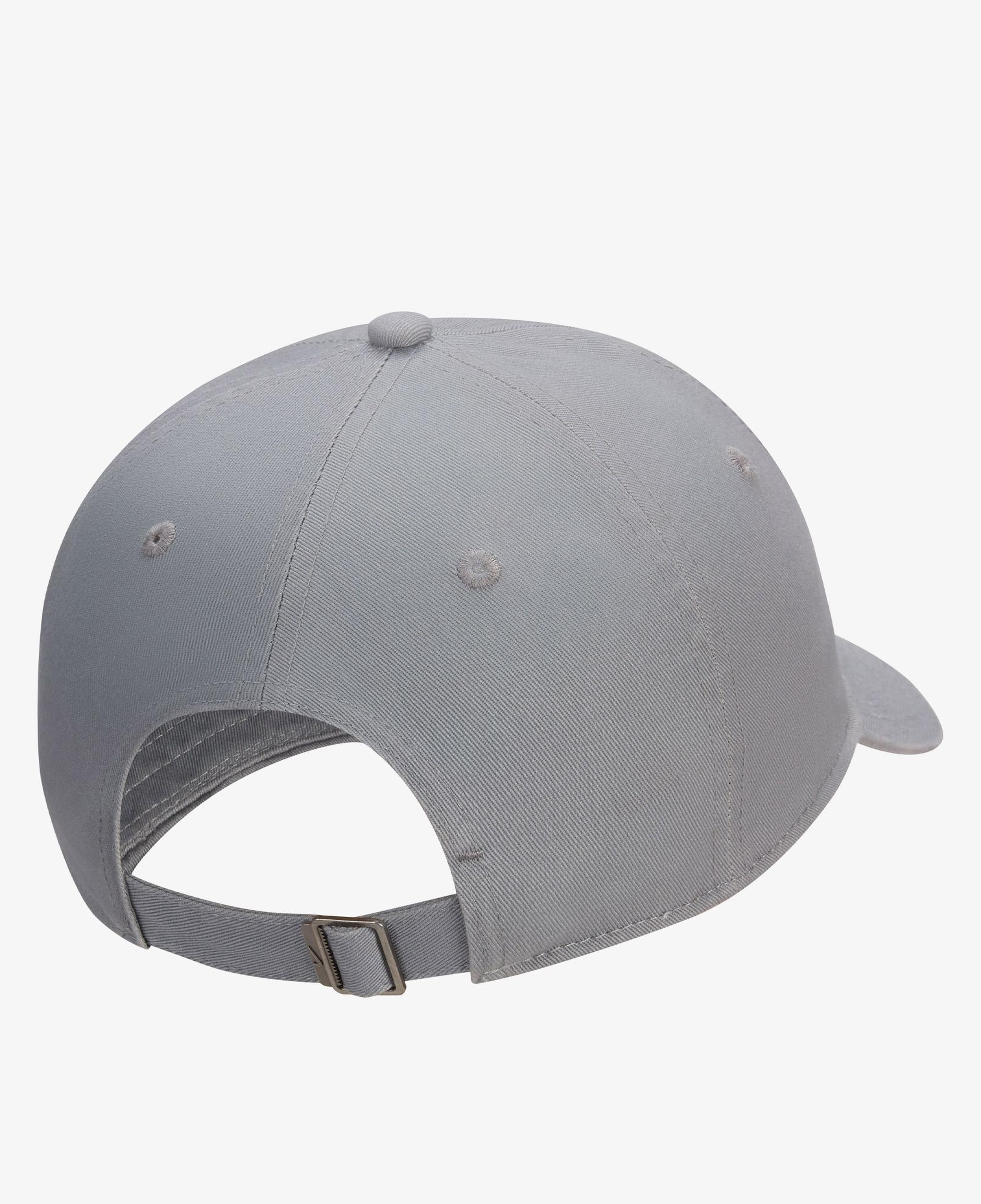 Nike Club Yumuşak Futura Yıkanmış Unisex Gri Şapka