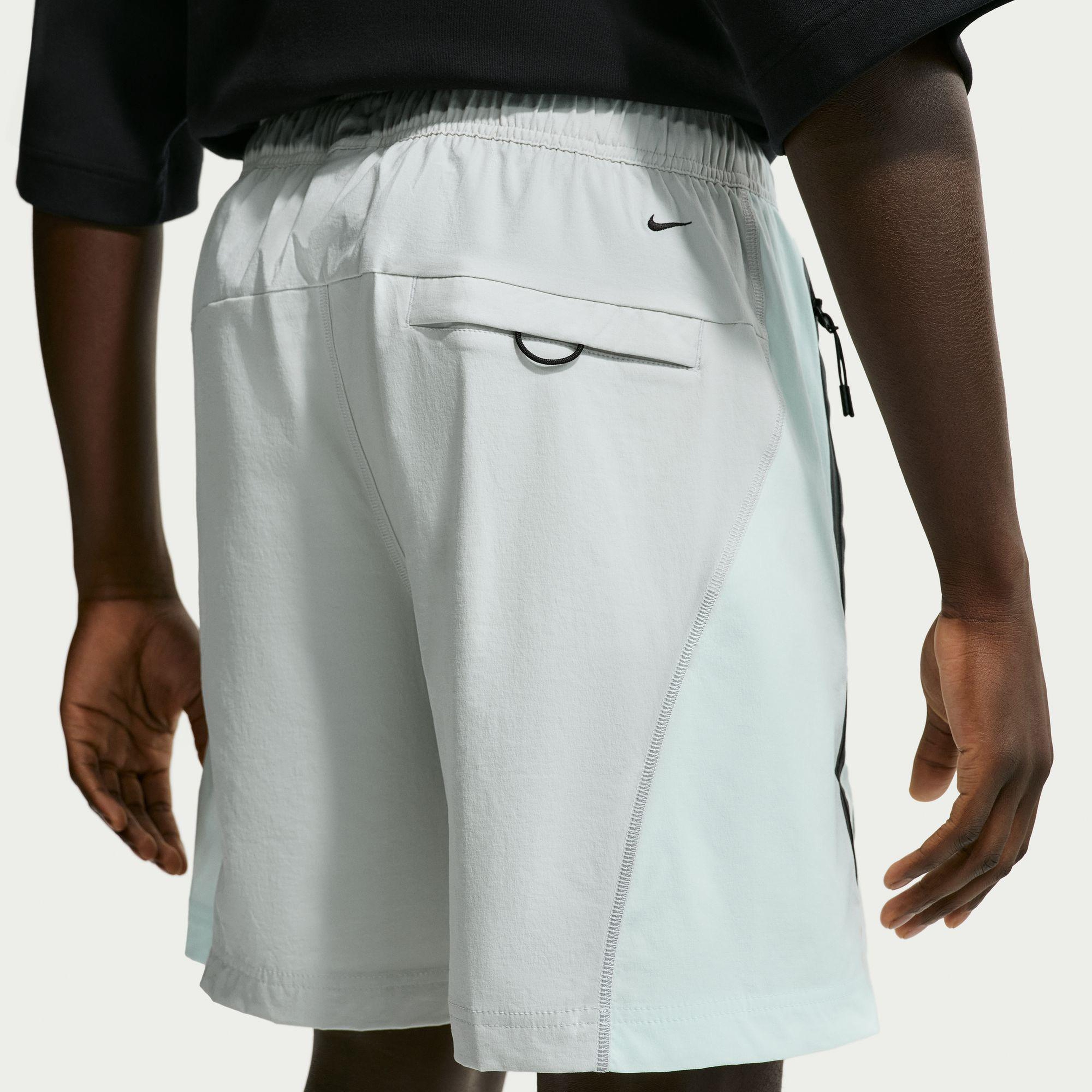 Nike Dri-Fit Tech Pro Woven Erkek Gri Şort