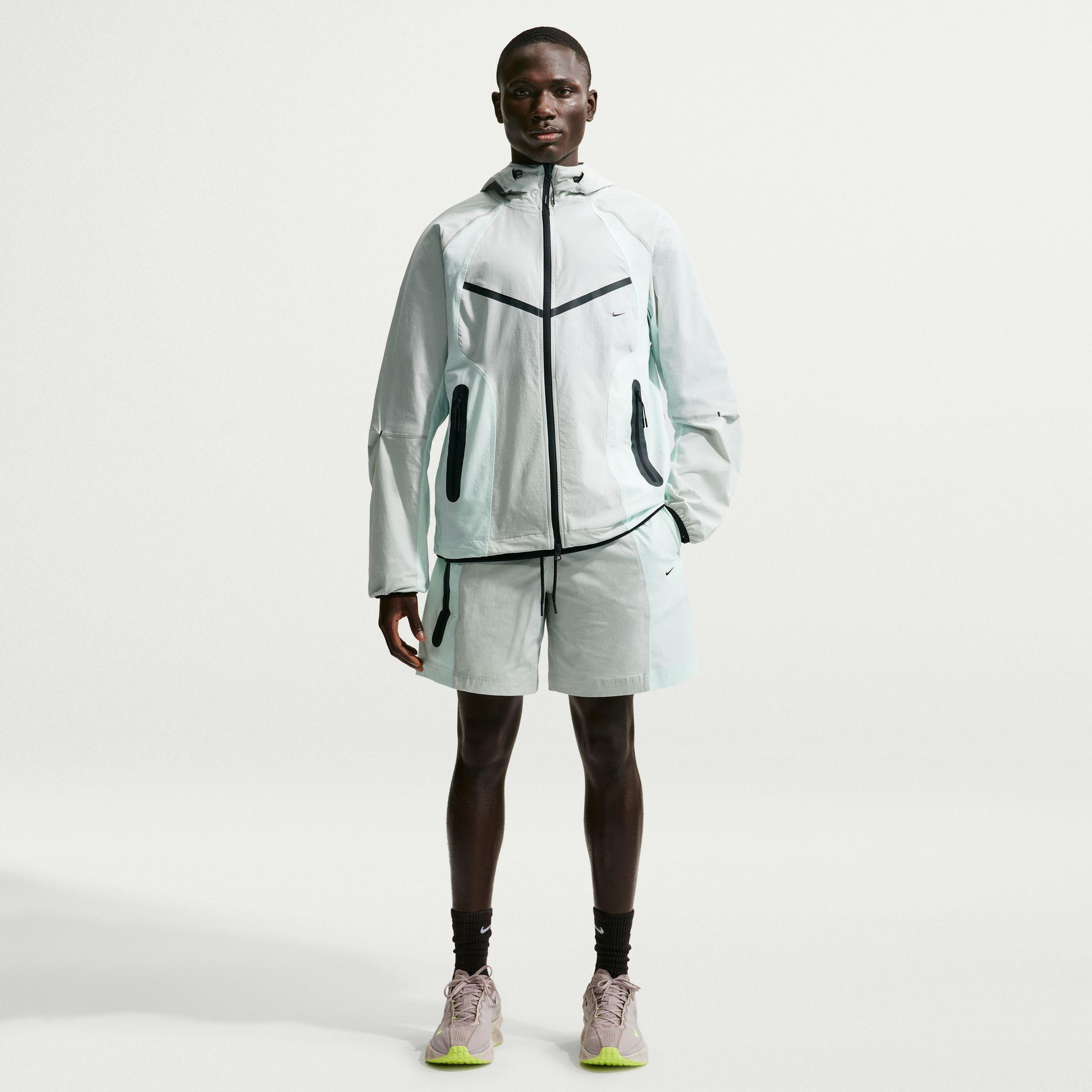 Nike Dri-Fit Tech Pro Woven Erkek Gri Şort