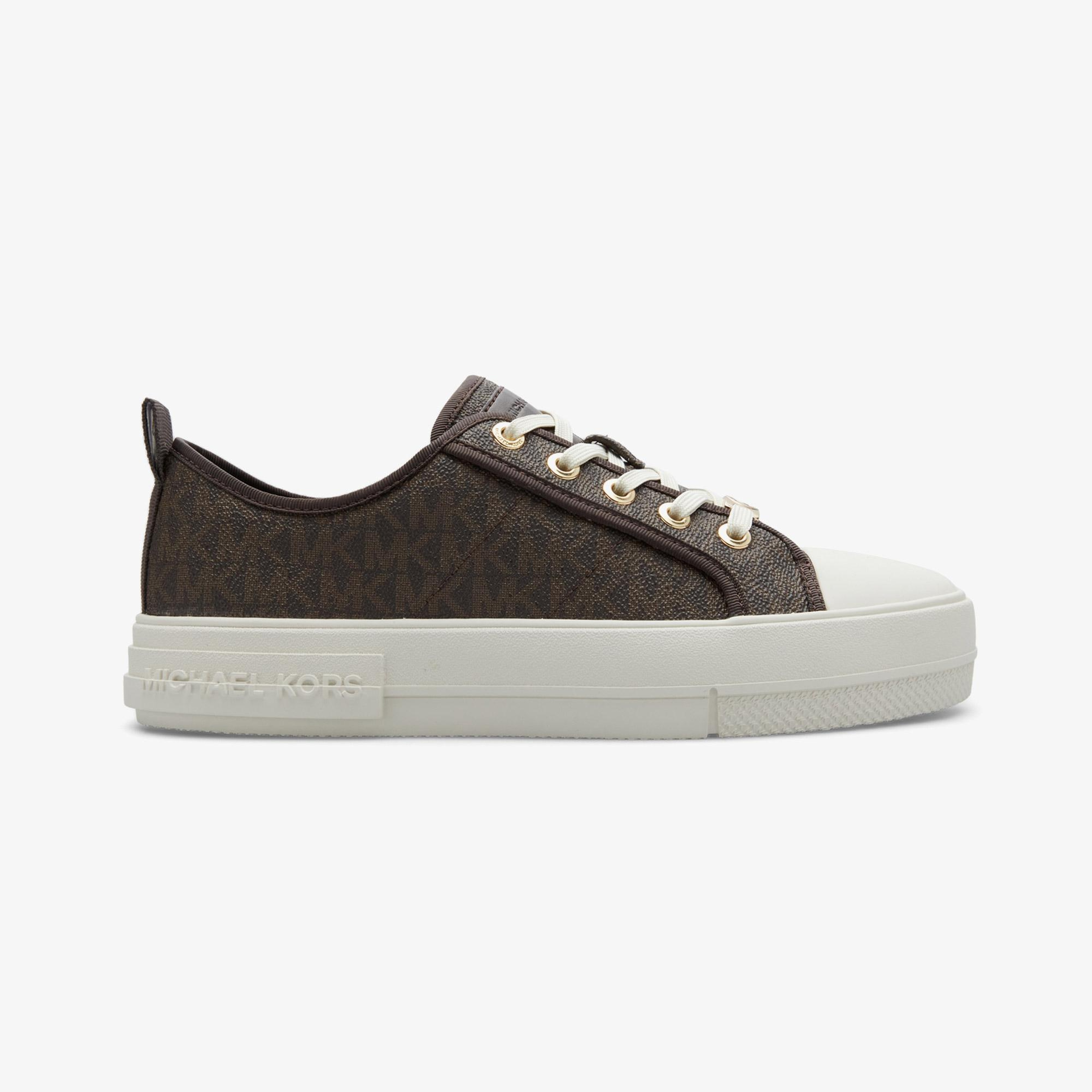 Michael Kors Evy Kadın Kahverengi Sneaker