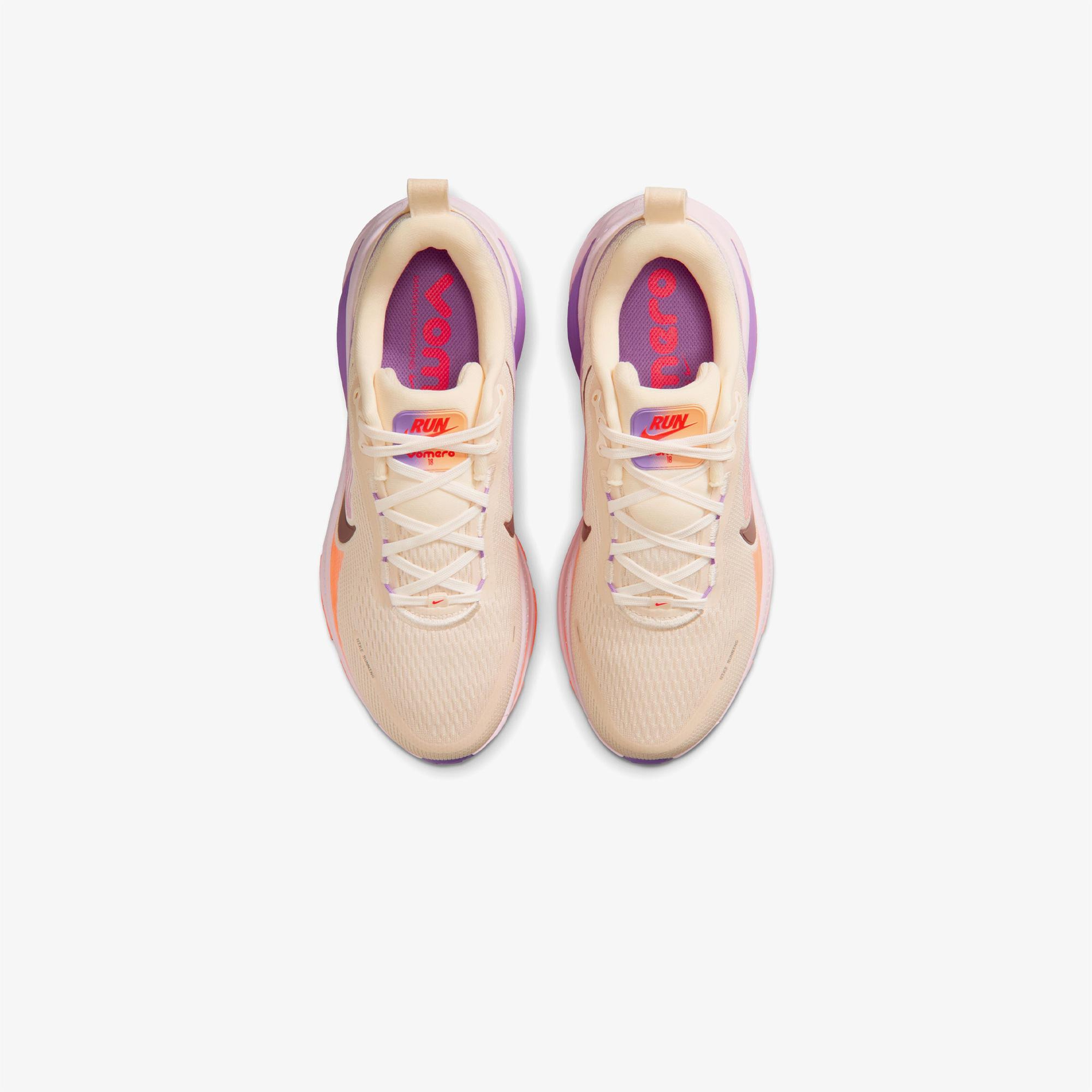 Nike Vomero 18 Kadın Bej Koşu Ayakkabısı