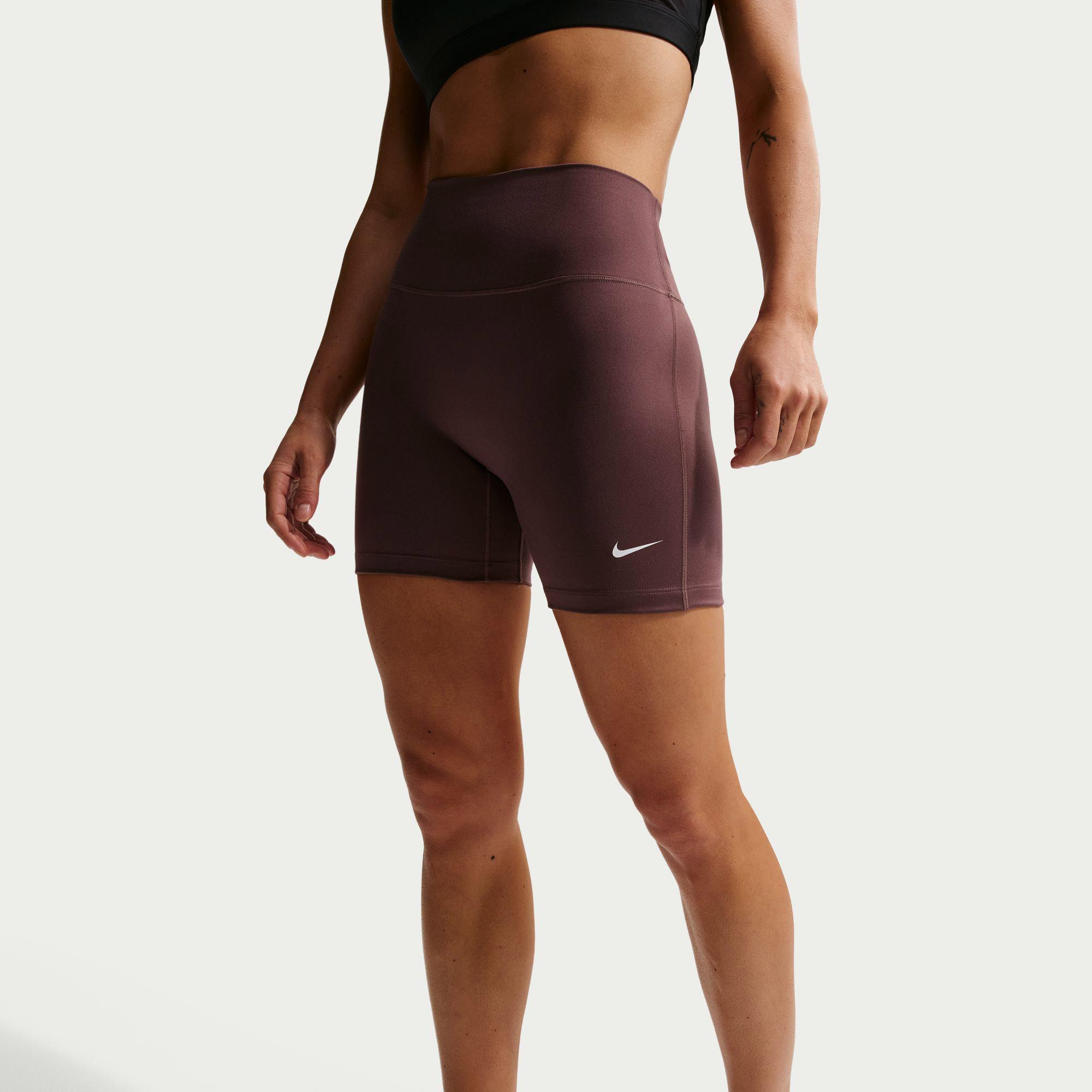 Nike Dri-FIT One Kadın Mor Antrenman Şort