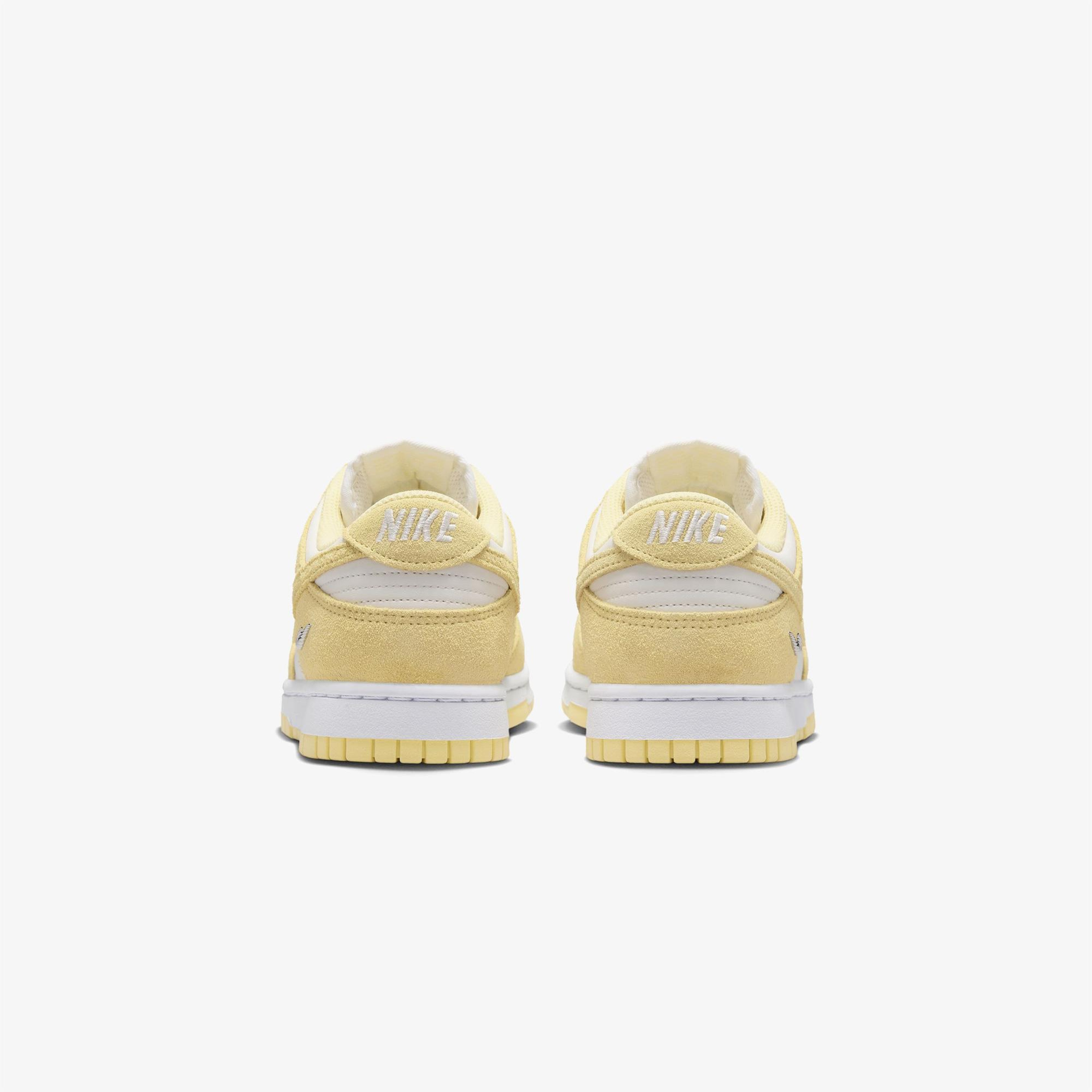Nike Dunk Low Suede Kadın Sarı Spor Ayakkabı