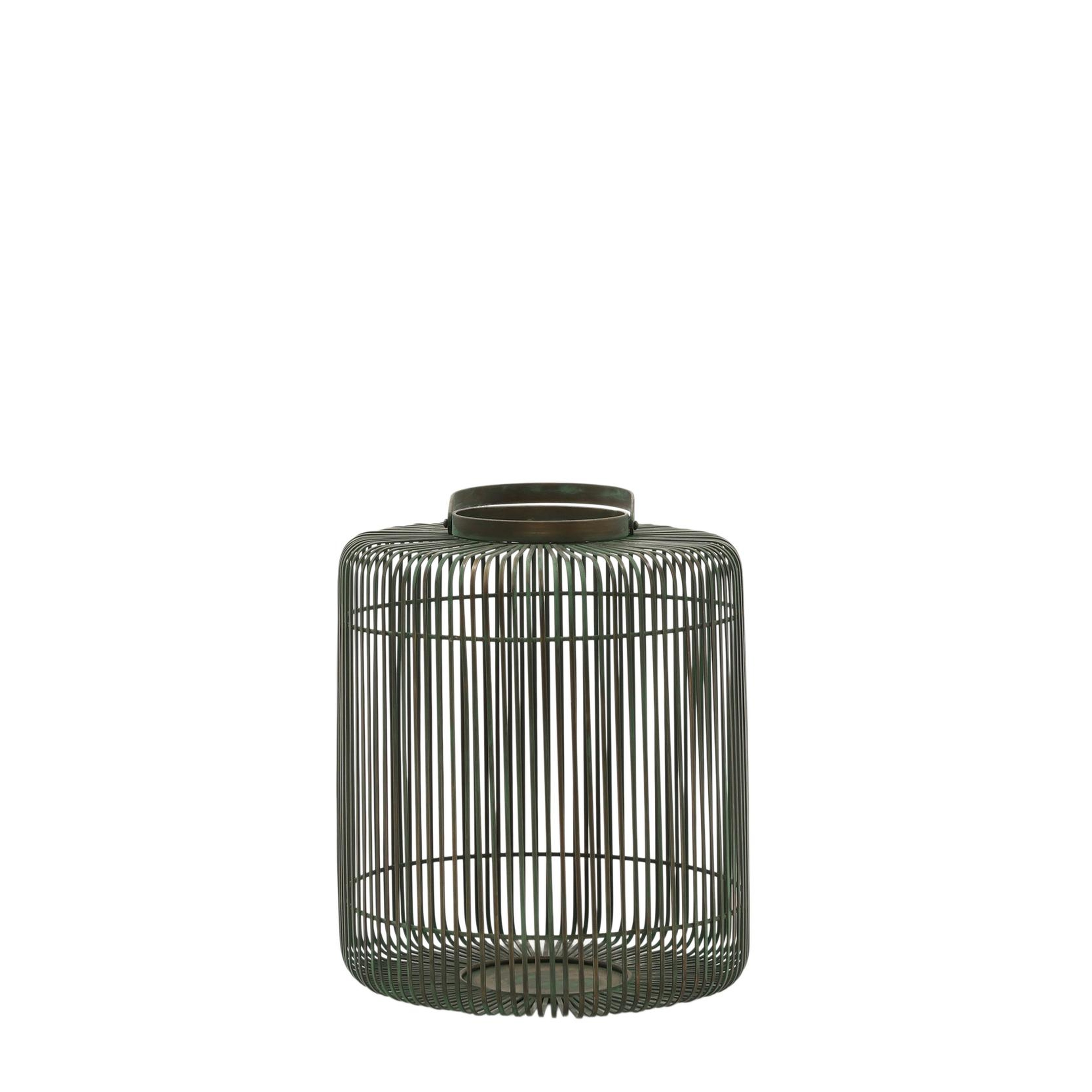 YARGICI Renkli Metal Silindir Fener(36x40 Cm)
