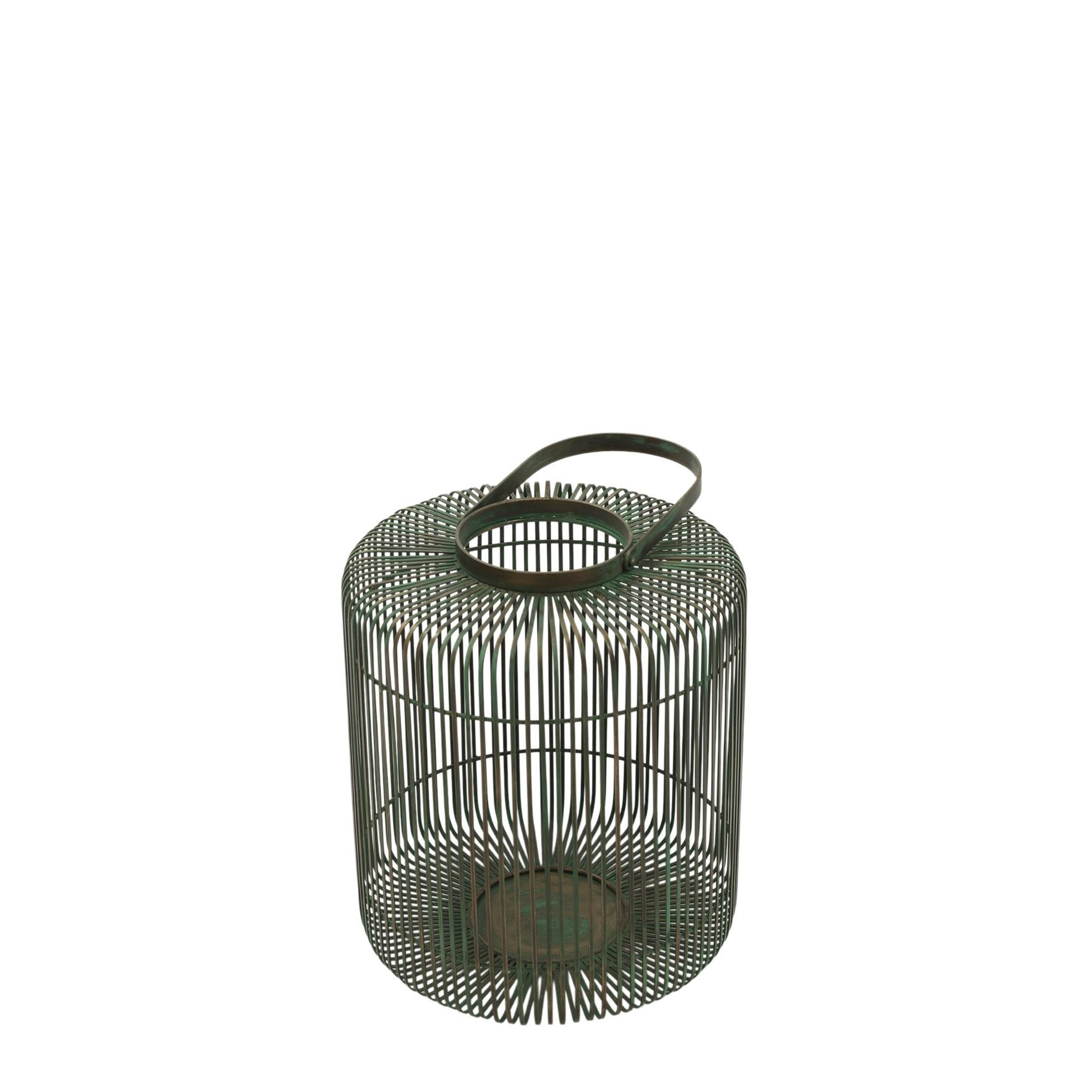 YARGICI Renkli Metal Silindir Fener(36x40 Cm)