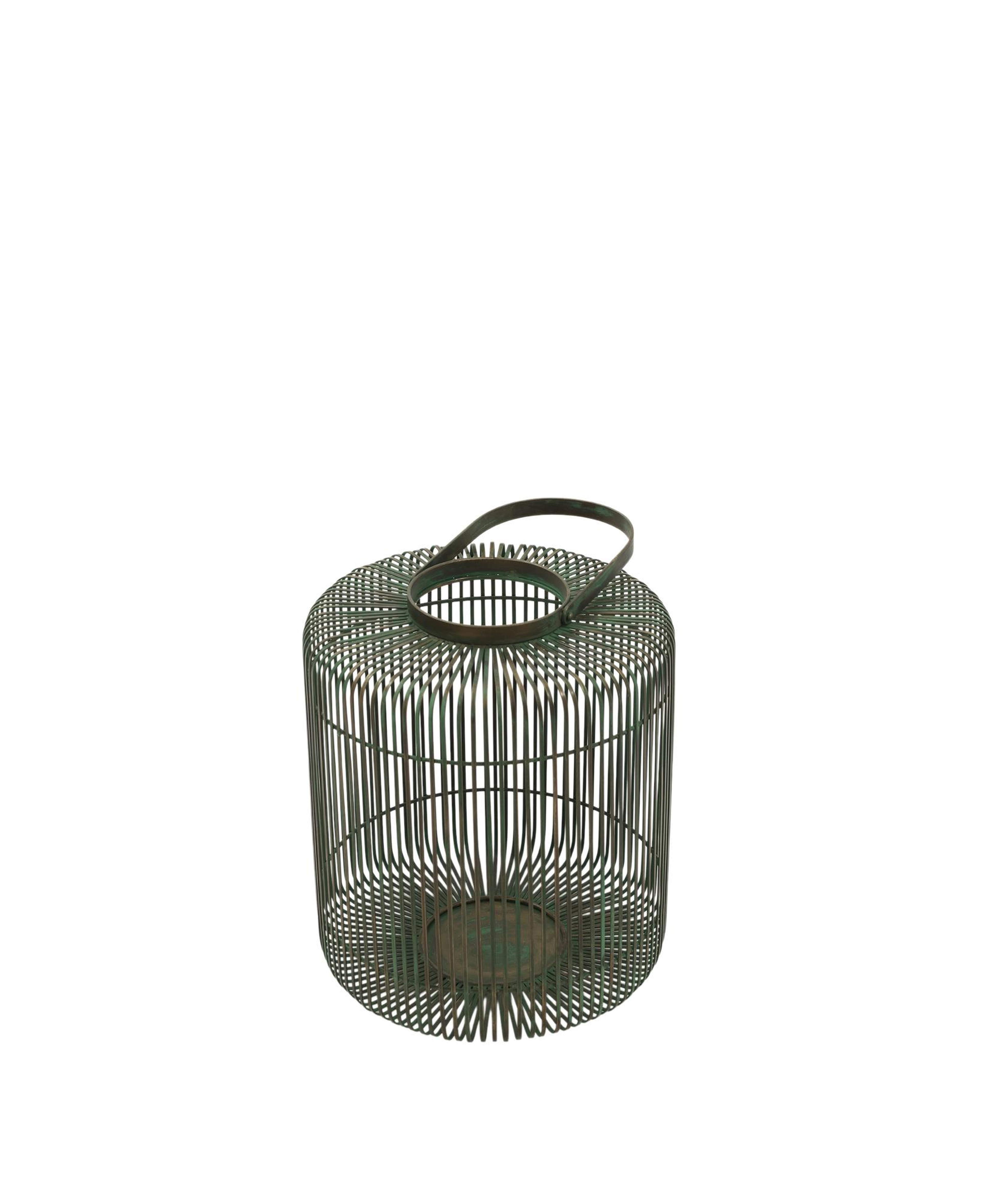 YARGICI Renkli Metal Silindir Fener(36x40 Cm)
