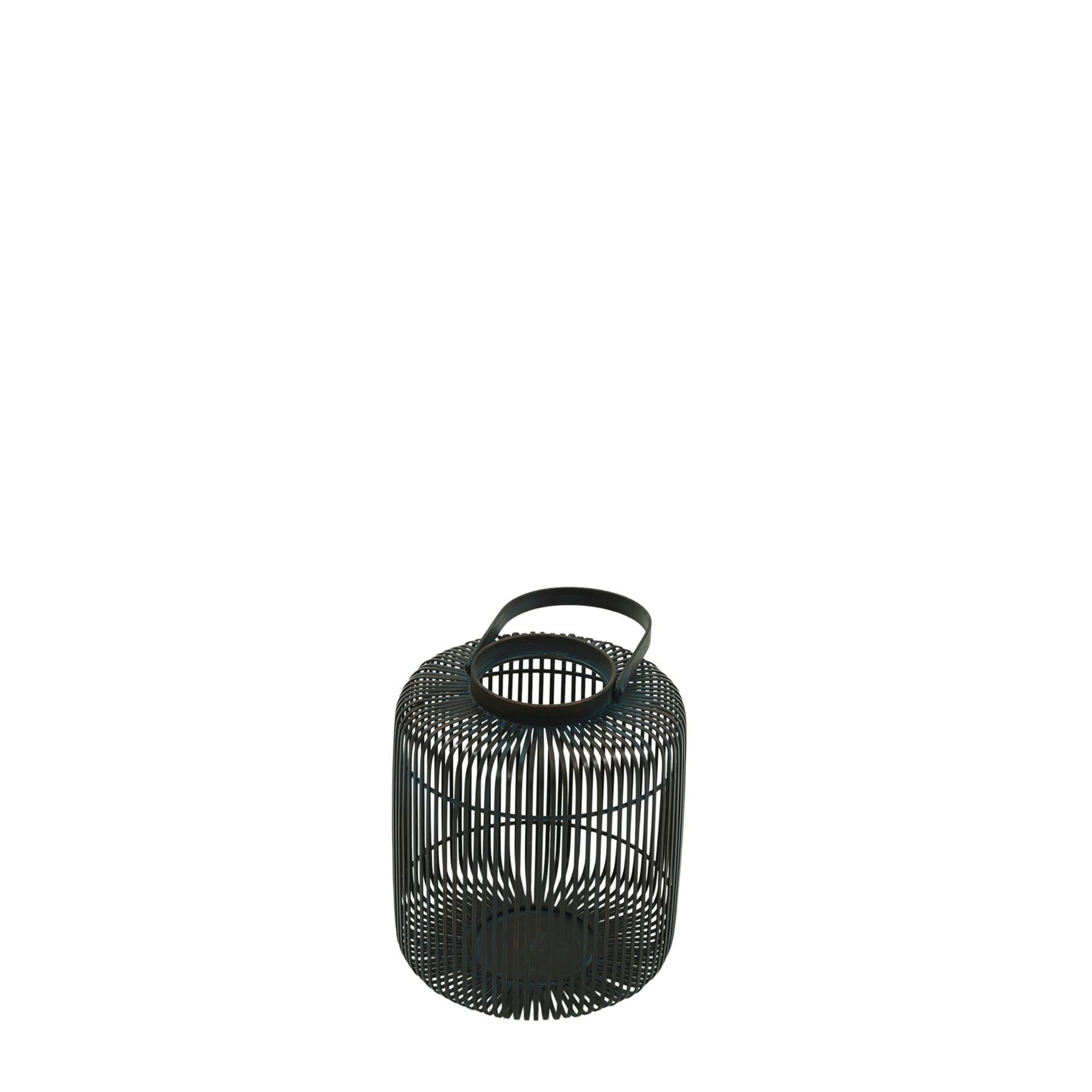 YARGICI Renkli Metal Silindir Fener(26x29 Cm)
