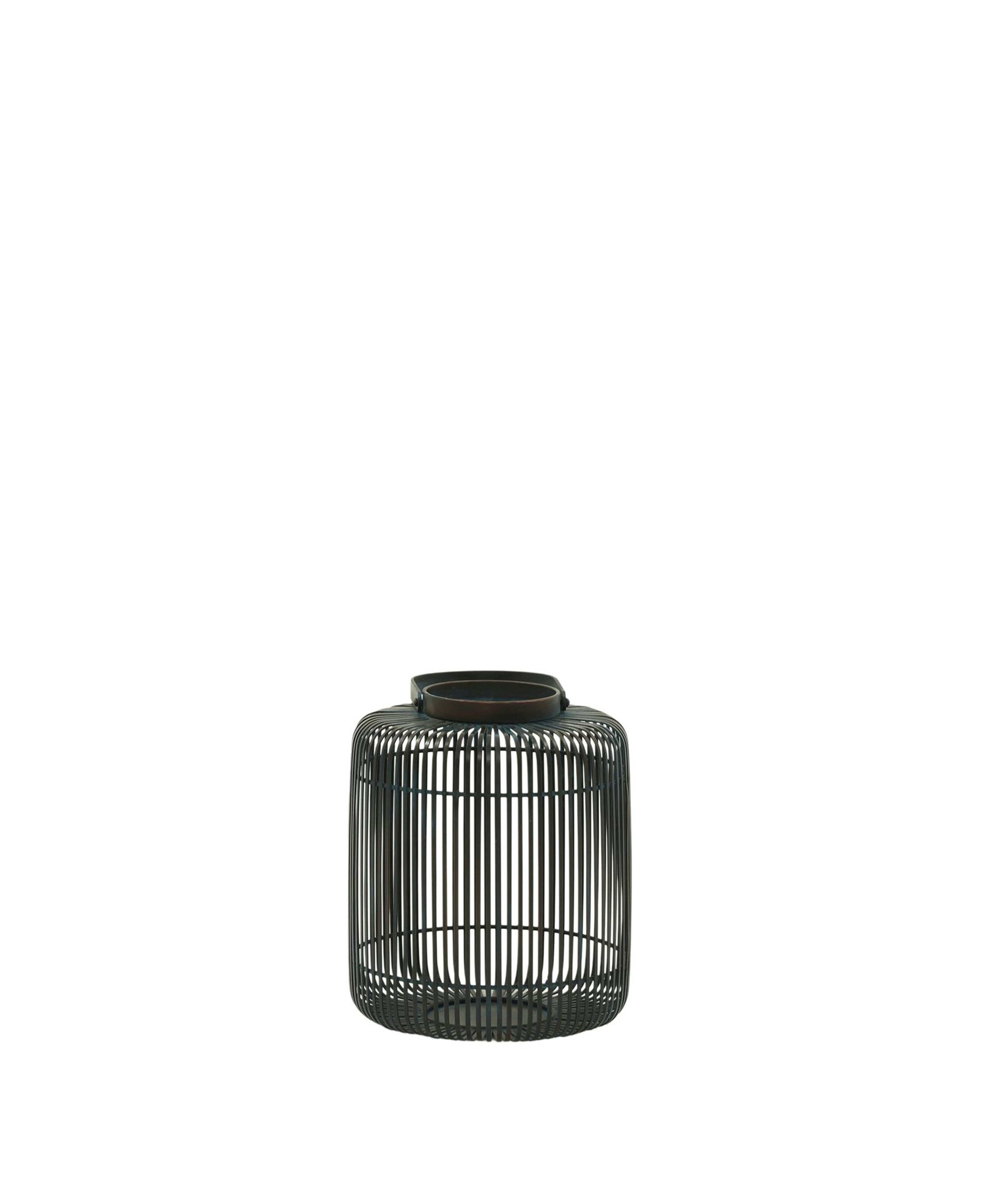YARGICI Renkli Metal Silindir Fener(26x29 Cm)