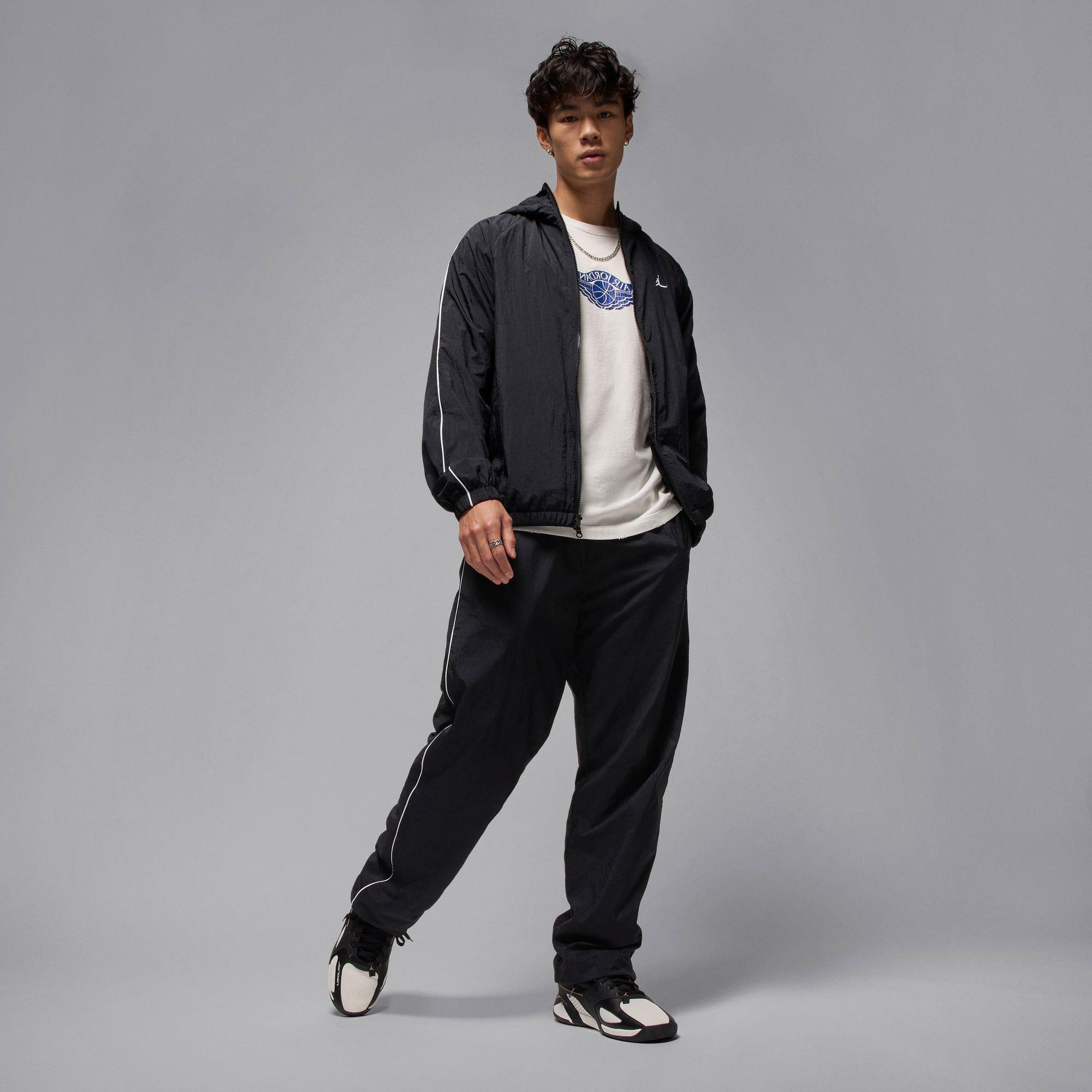 Jordan Sport Classic Kapüşonlu Erkek Siyah Hoodie