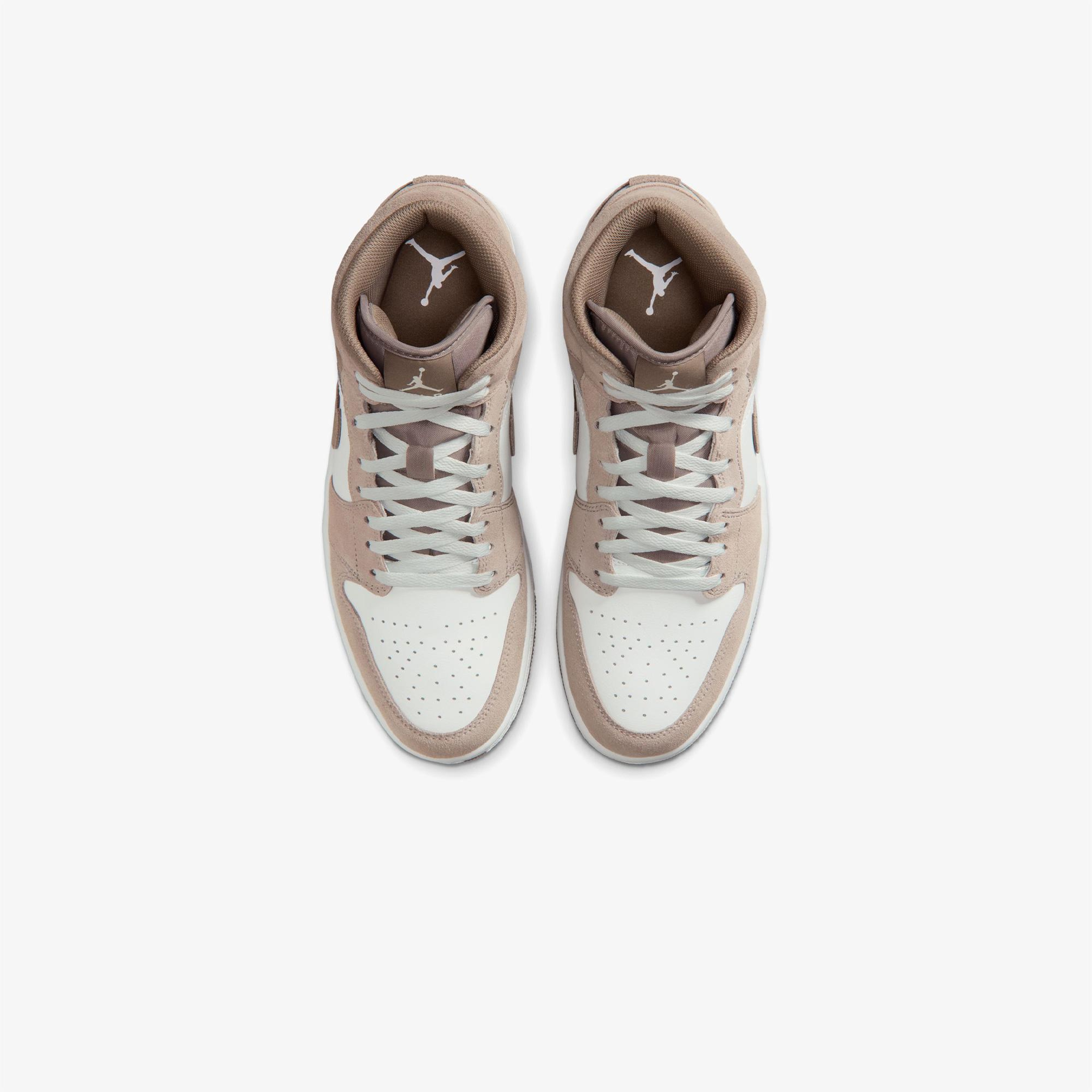 Air Jordan 1 Mid Erkek Kahverengi Spor Ayakkabı