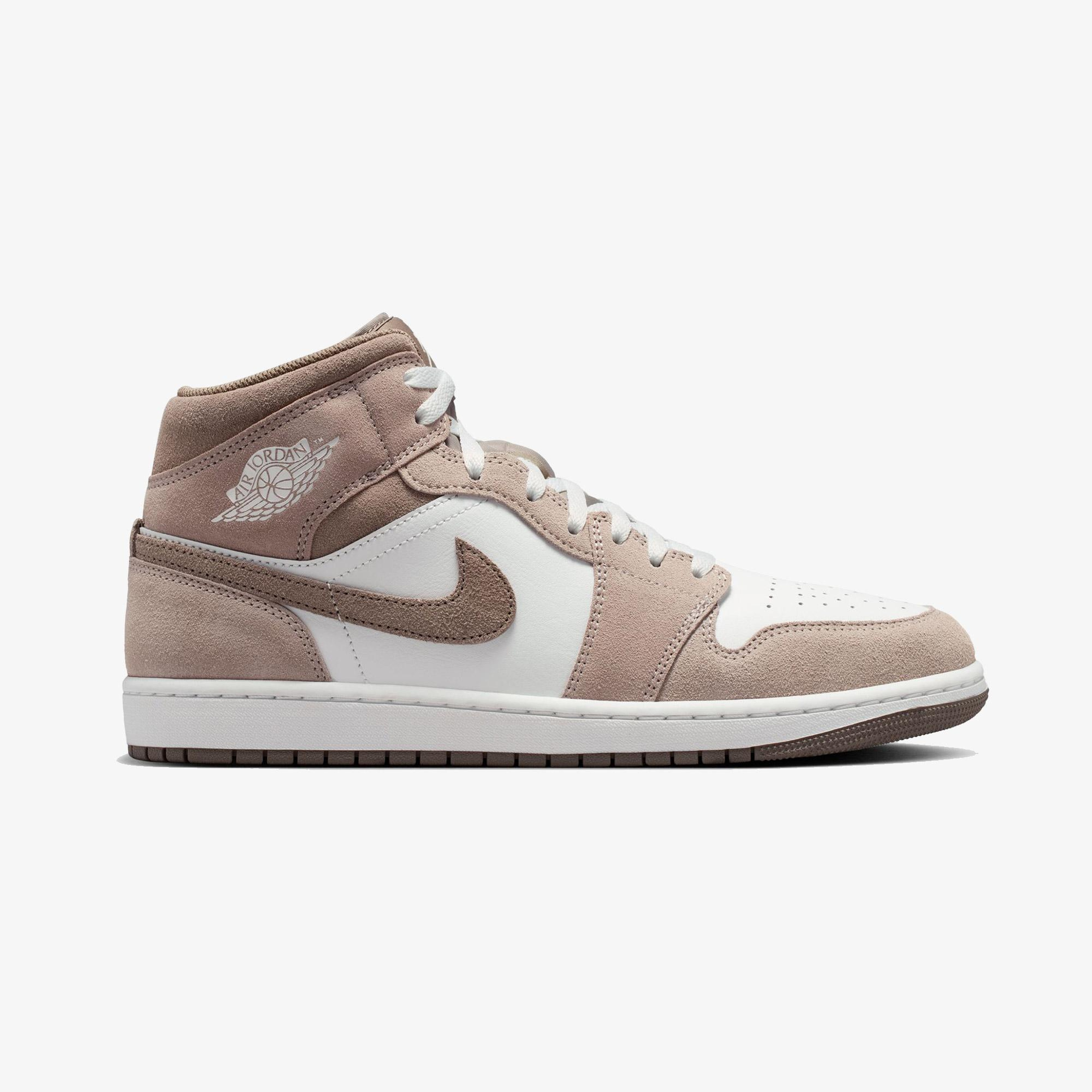 Air Jordan 1 Mid Erkek Kahverengi Spor Ayakkabı