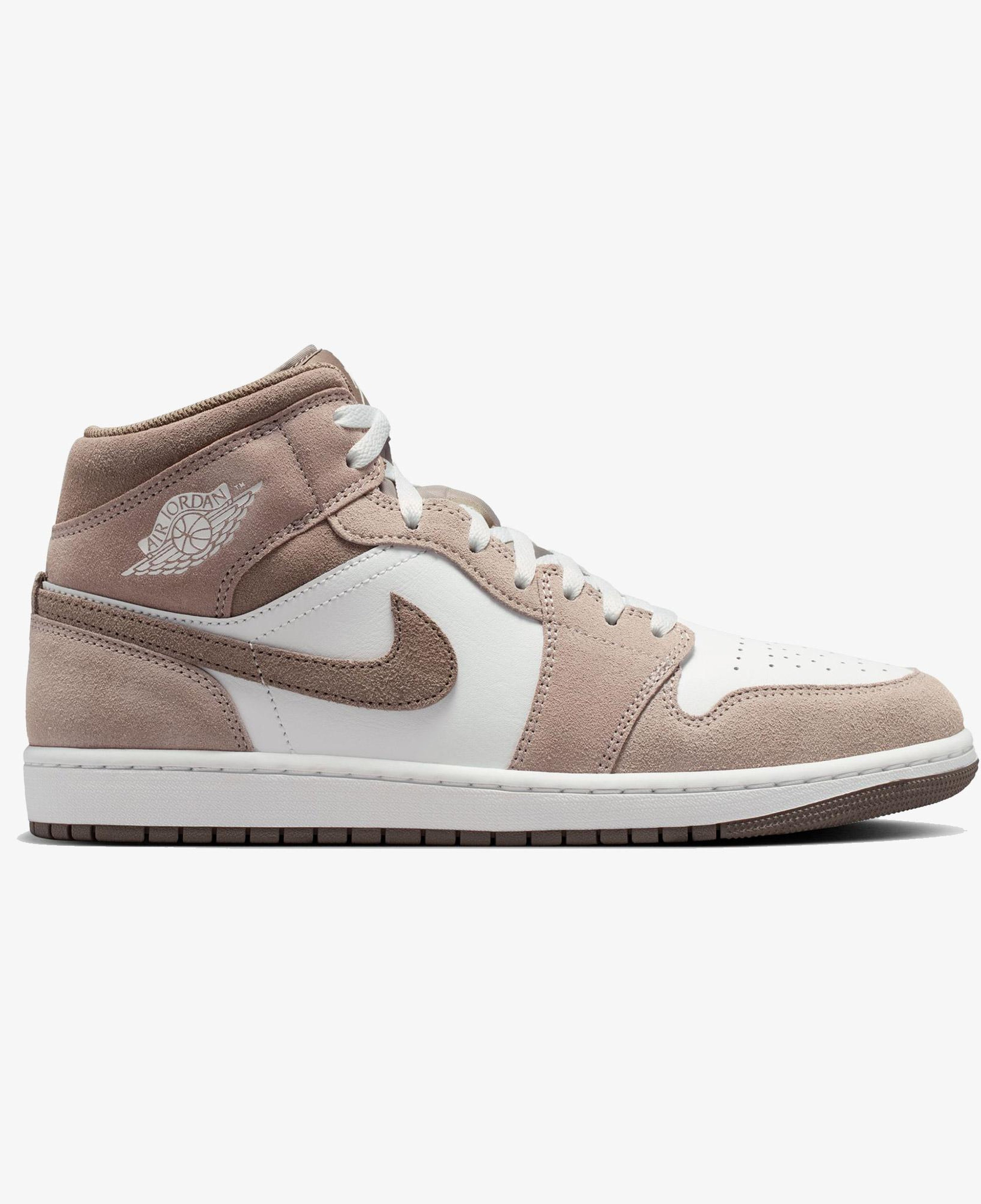 Air Jordan 1 Mid Erkek Kahverengi Spor Ayakkabı