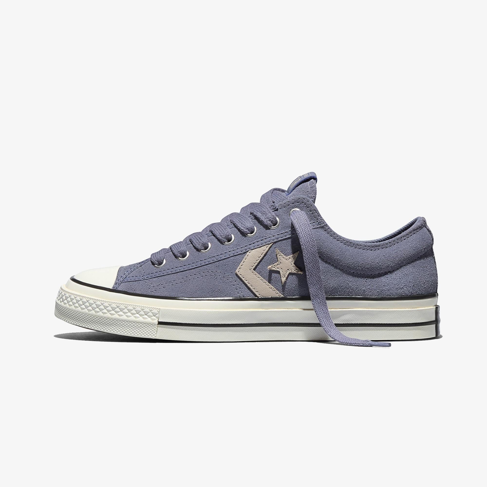 Converse Star Player 76 Unisex Mavi Süet Sneaker