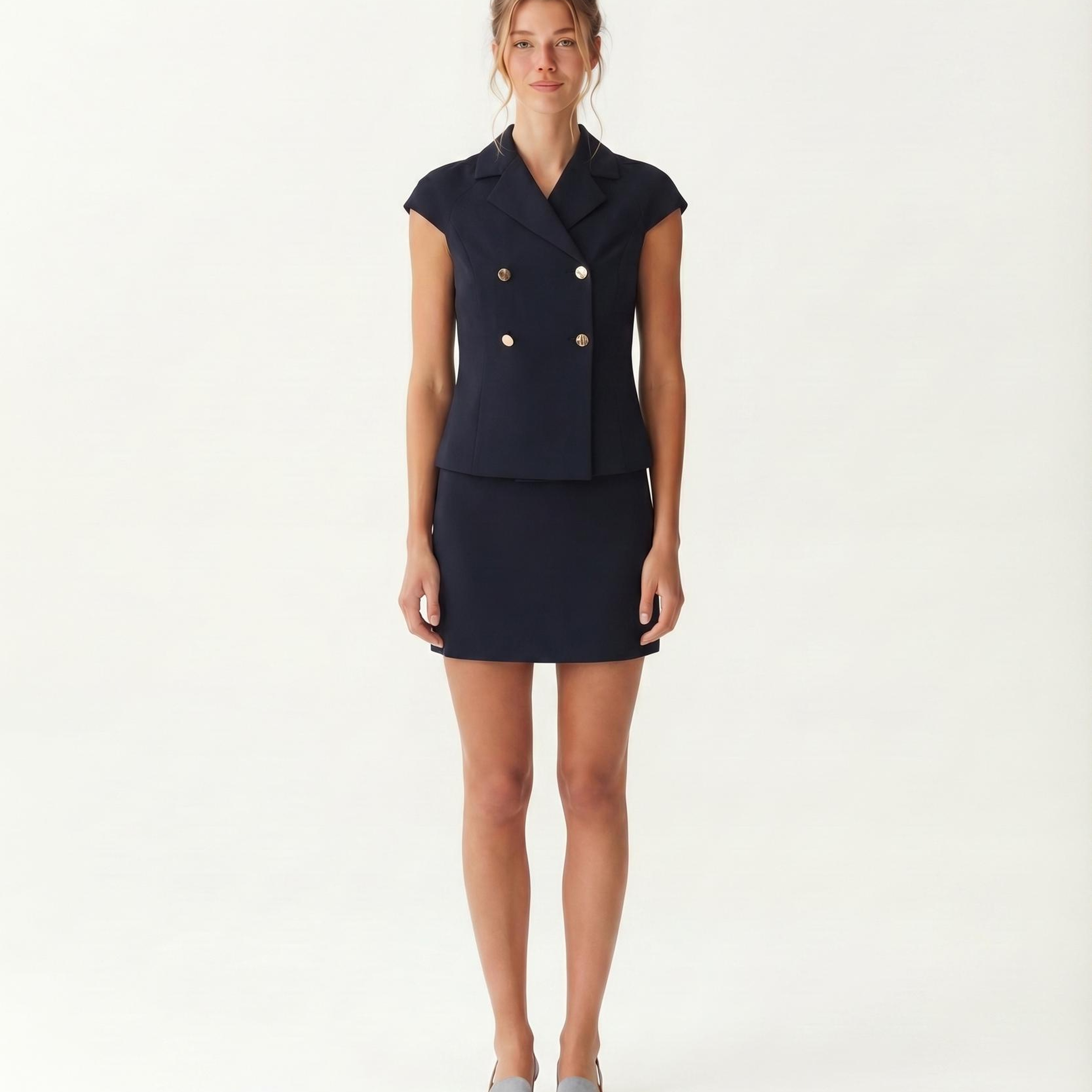 YARGICI Tailored Ceket Yaka Kısa Kol Ceket