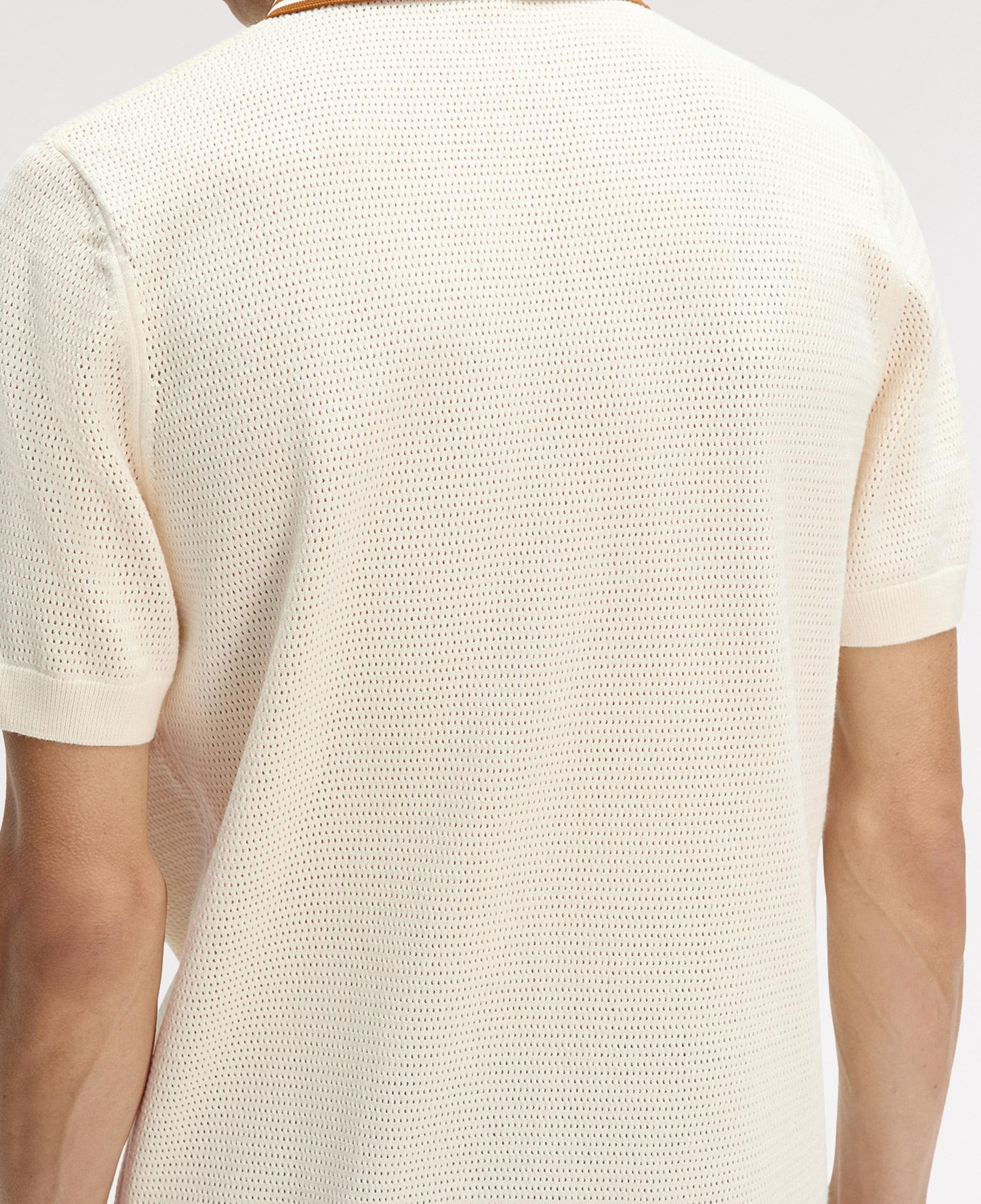 Fred Perry Erkek Krem Polo