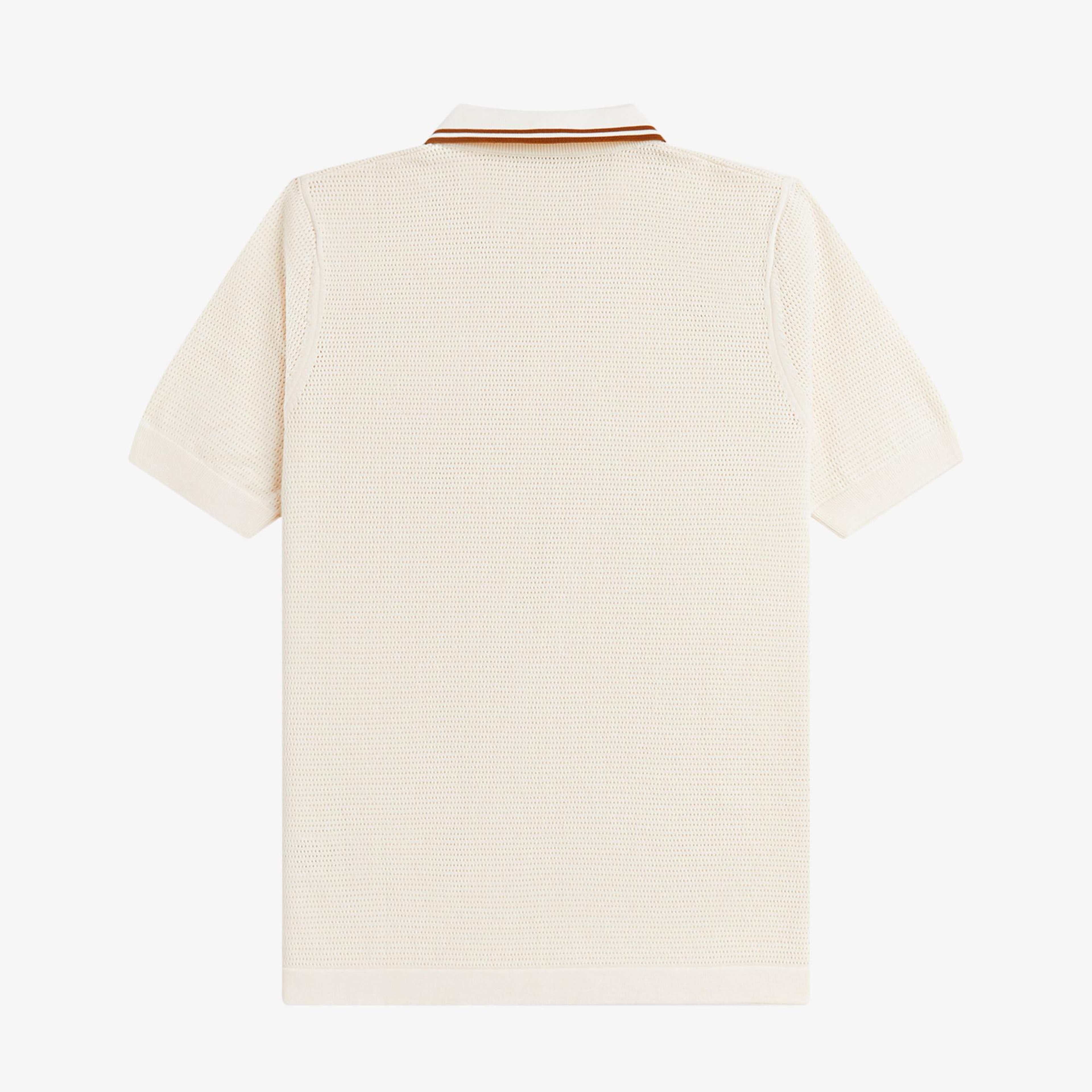 Fred Perry Erkek Krem Polo