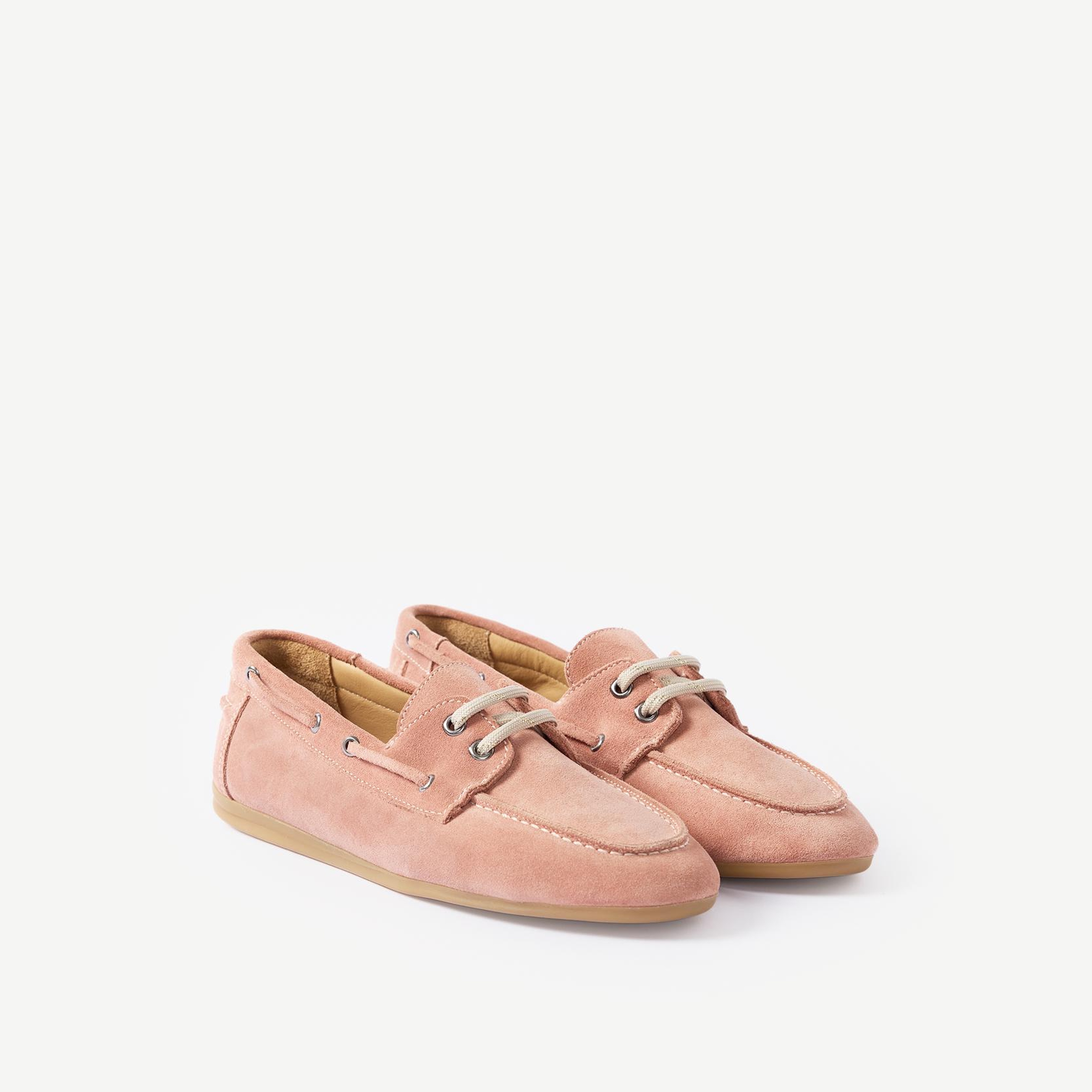 YARGICI Süet Bağcıklı Loafer