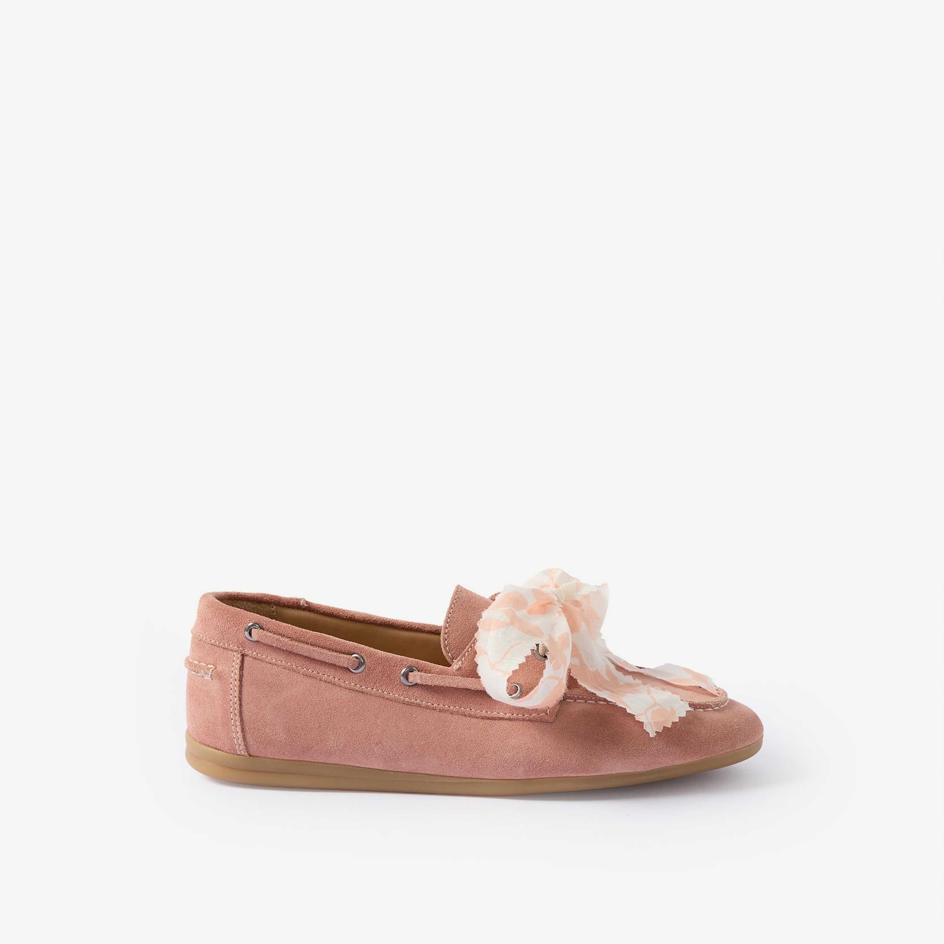YARGICI Süet Bağcıklı Loafer