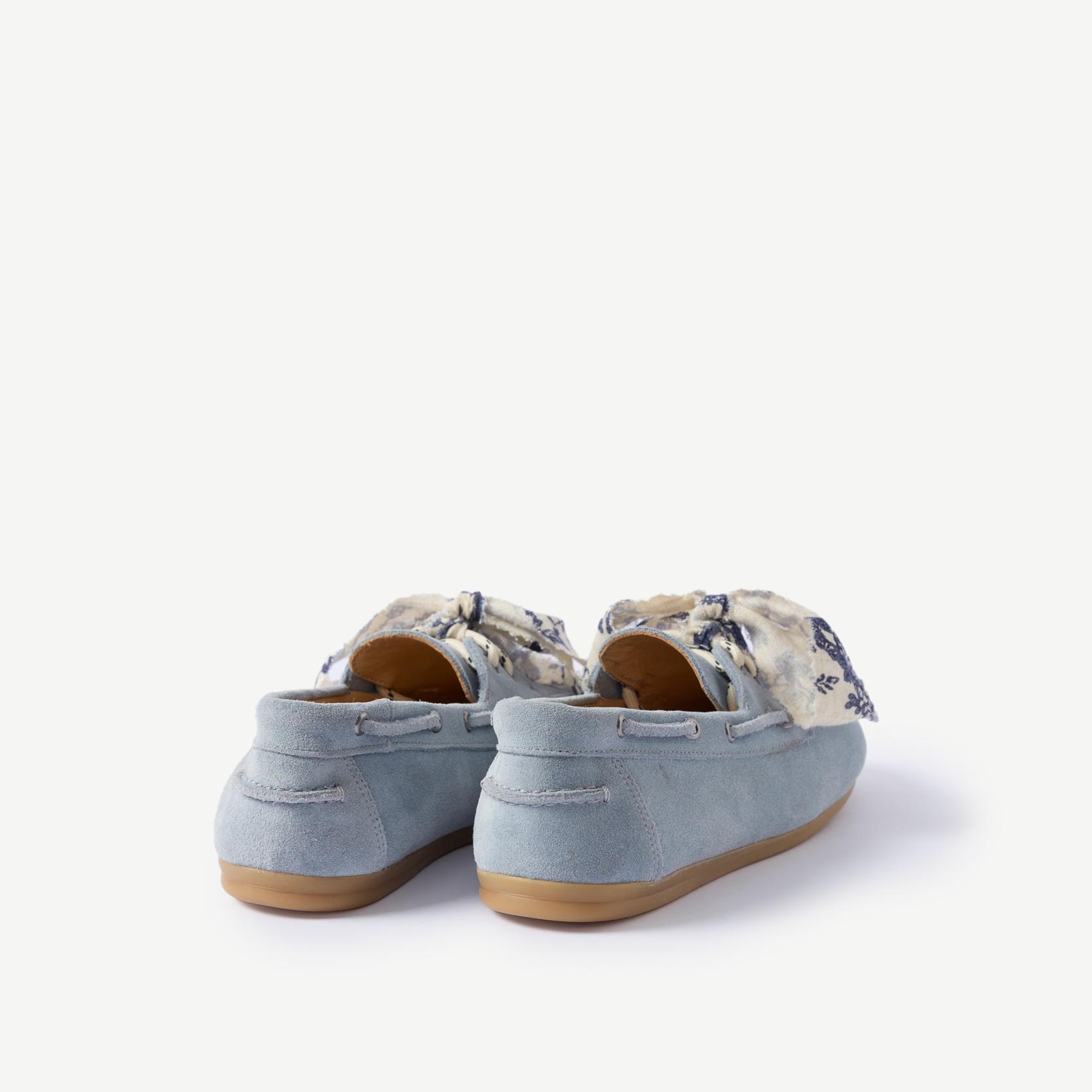 YARGICI Süet Bağcıklı Loafer