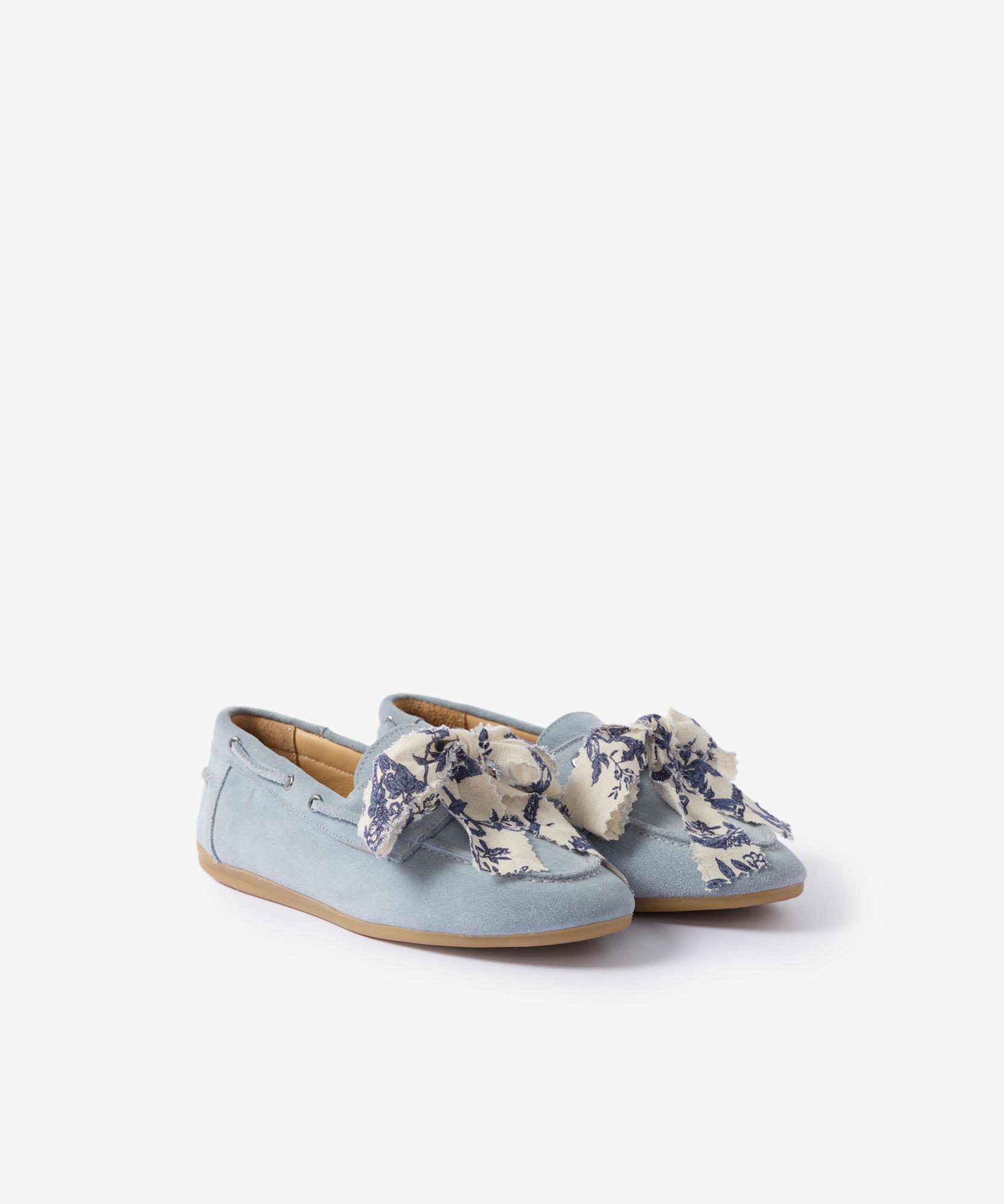 YARGICI Süet Bağcıklı Loafer