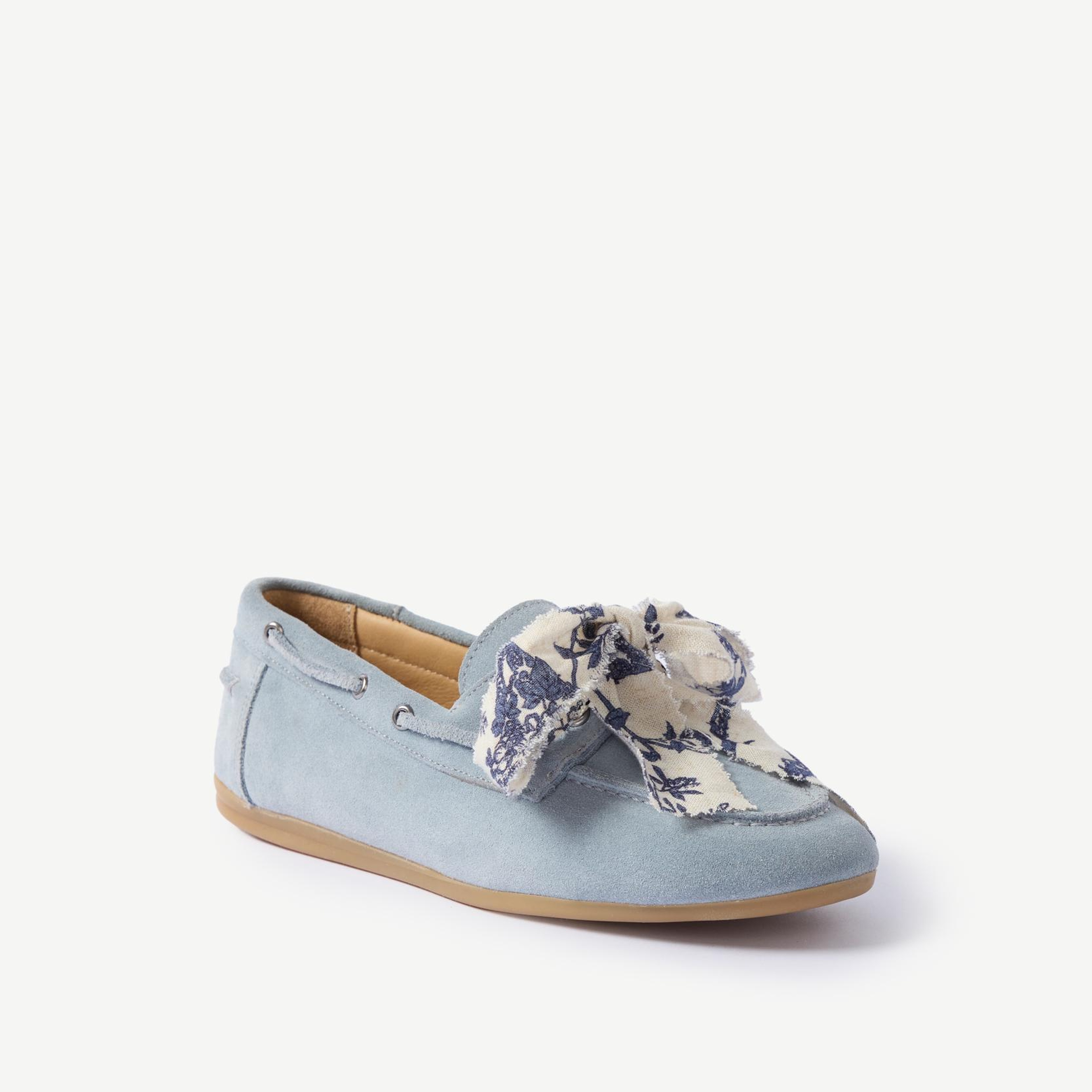 YARGICI Süet Bağcıklı Loafer