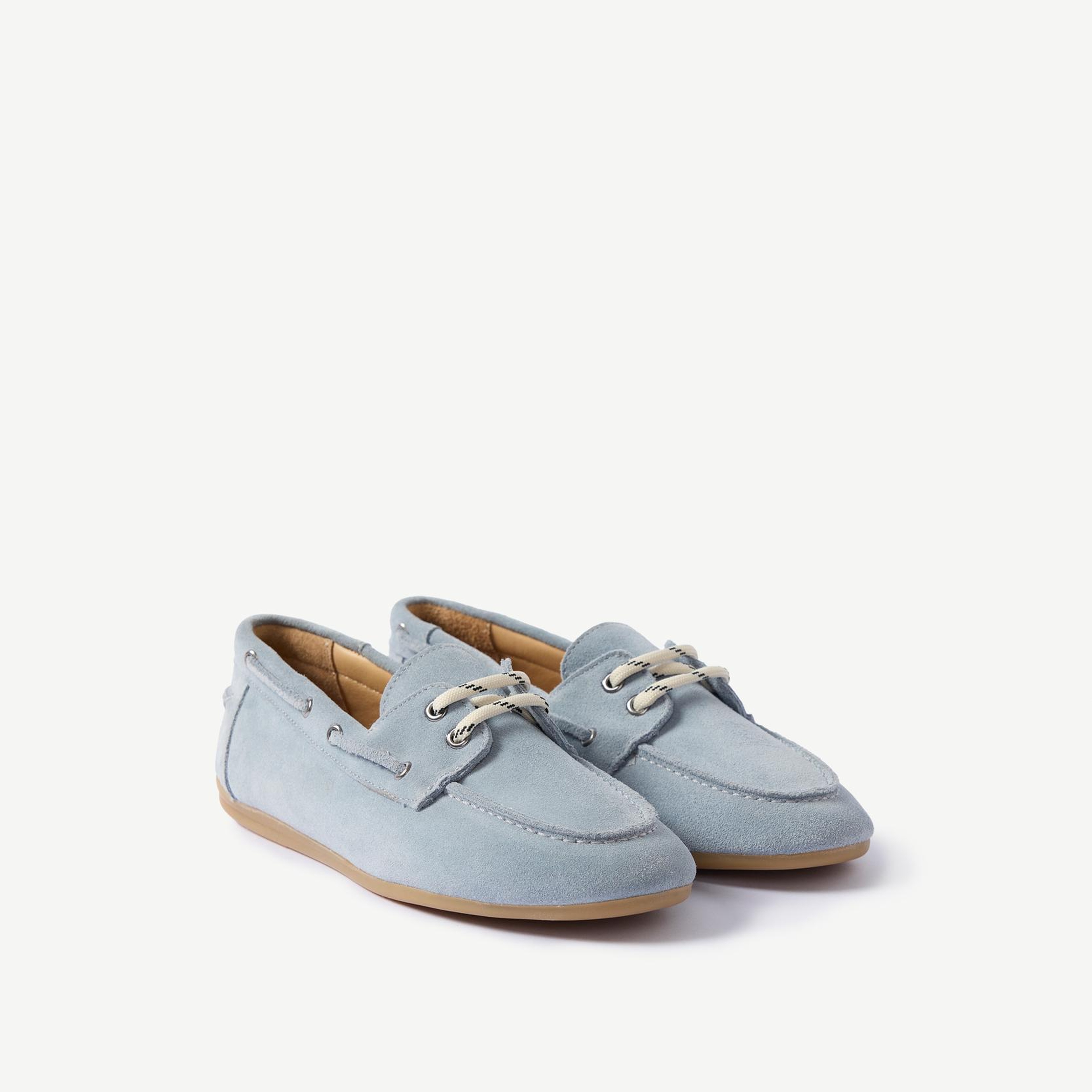 YARGICI Süet Bağcıklı Loafer