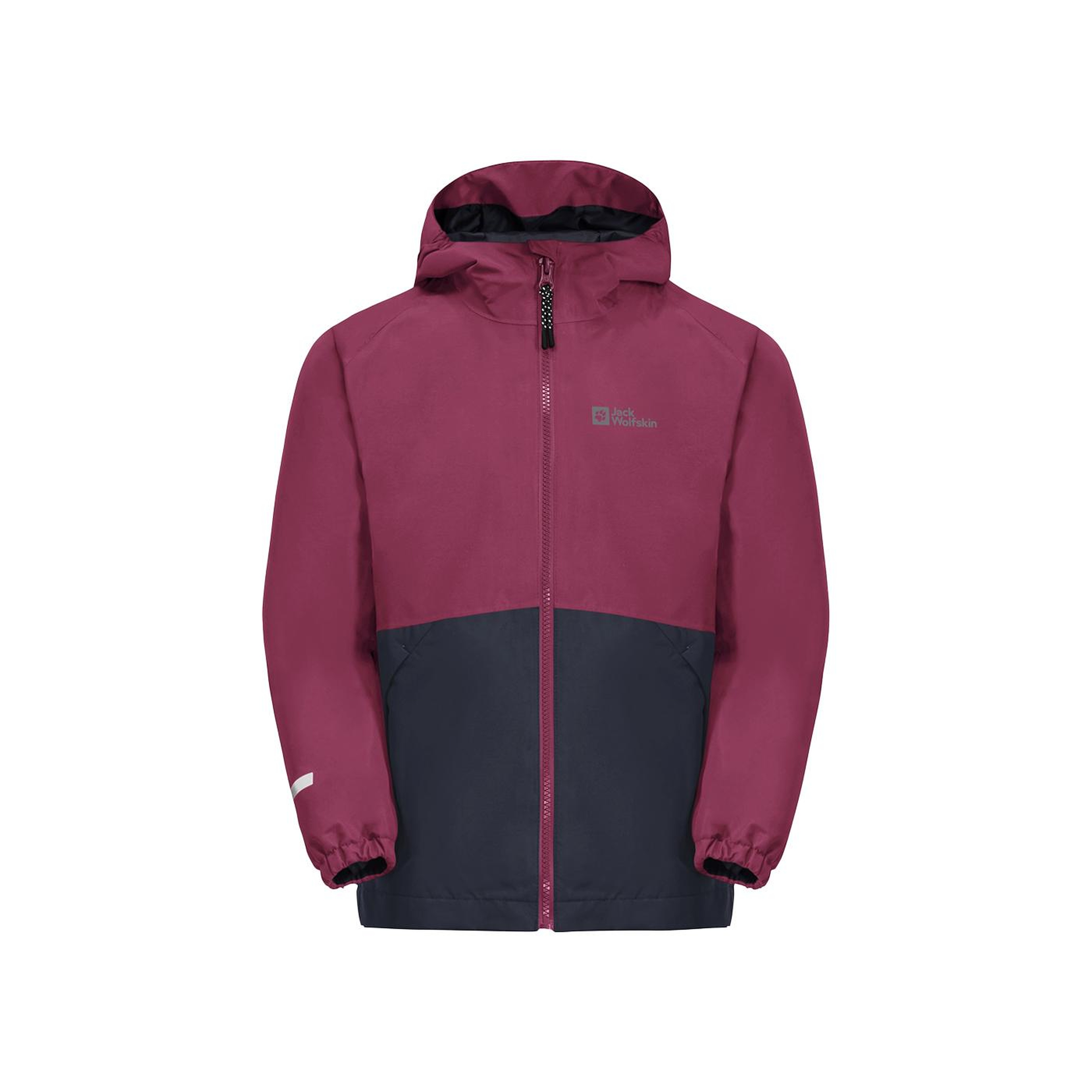 Jack Wolfskin Iceland 3in1 Unisex Çocuk Pembe Outdoor Ceketi