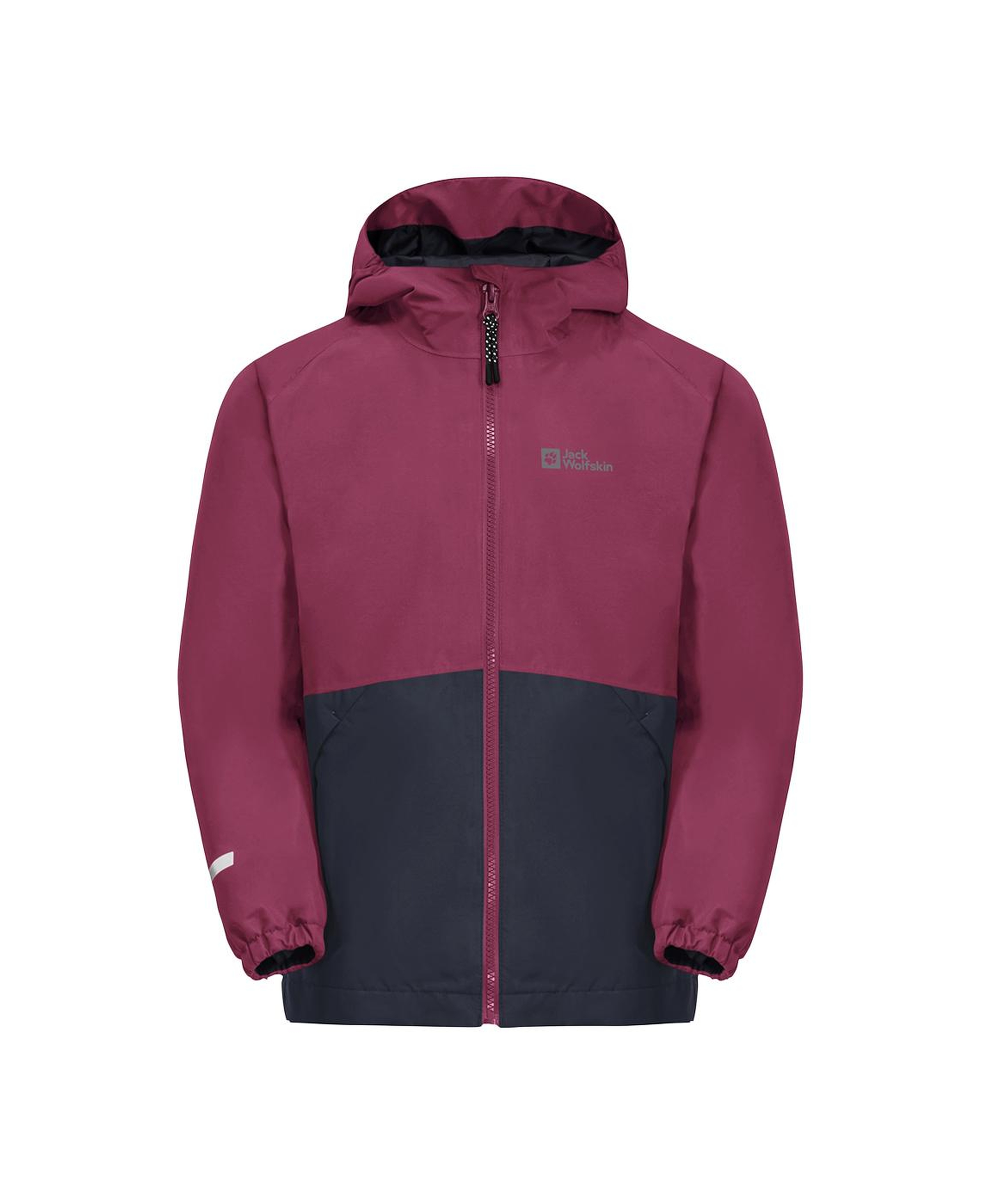 Jack Wolfskin Iceland 3in1 Unisex Çocuk Pembe Outdoor Ceketi