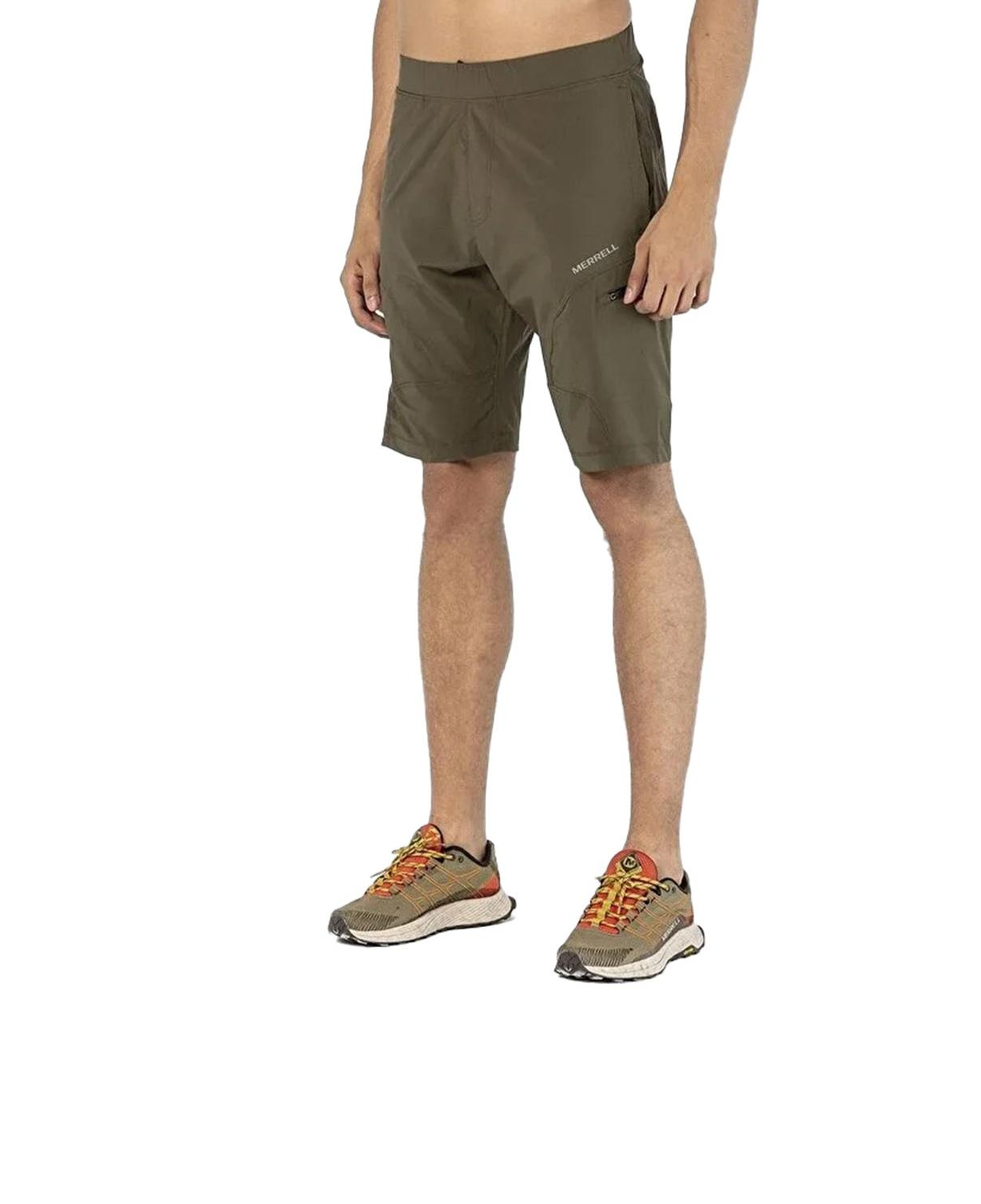 Merrell Route Erkek Yeşil Koşu Şortu