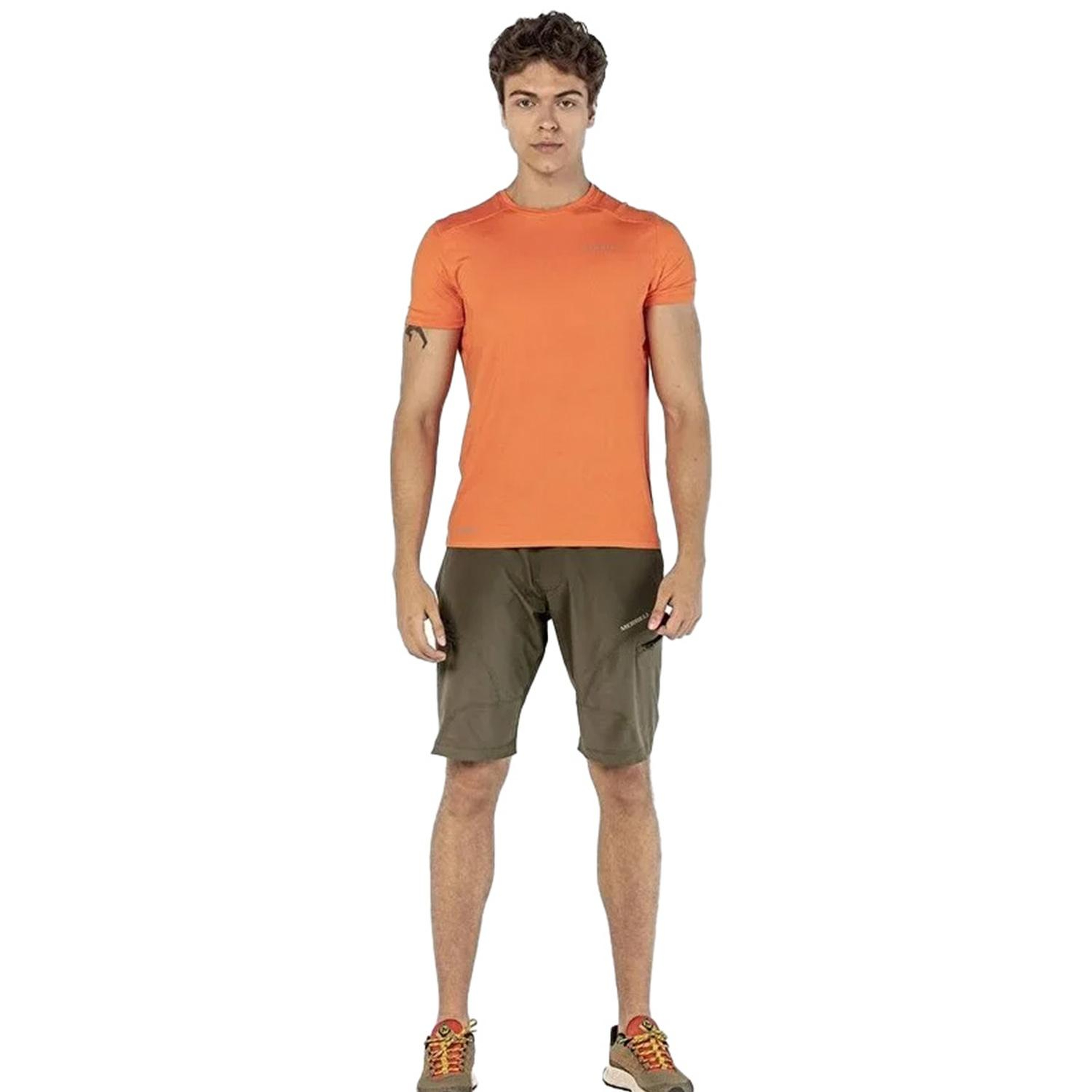 Merrell Route Erkek Yeşil Koşu Şortu